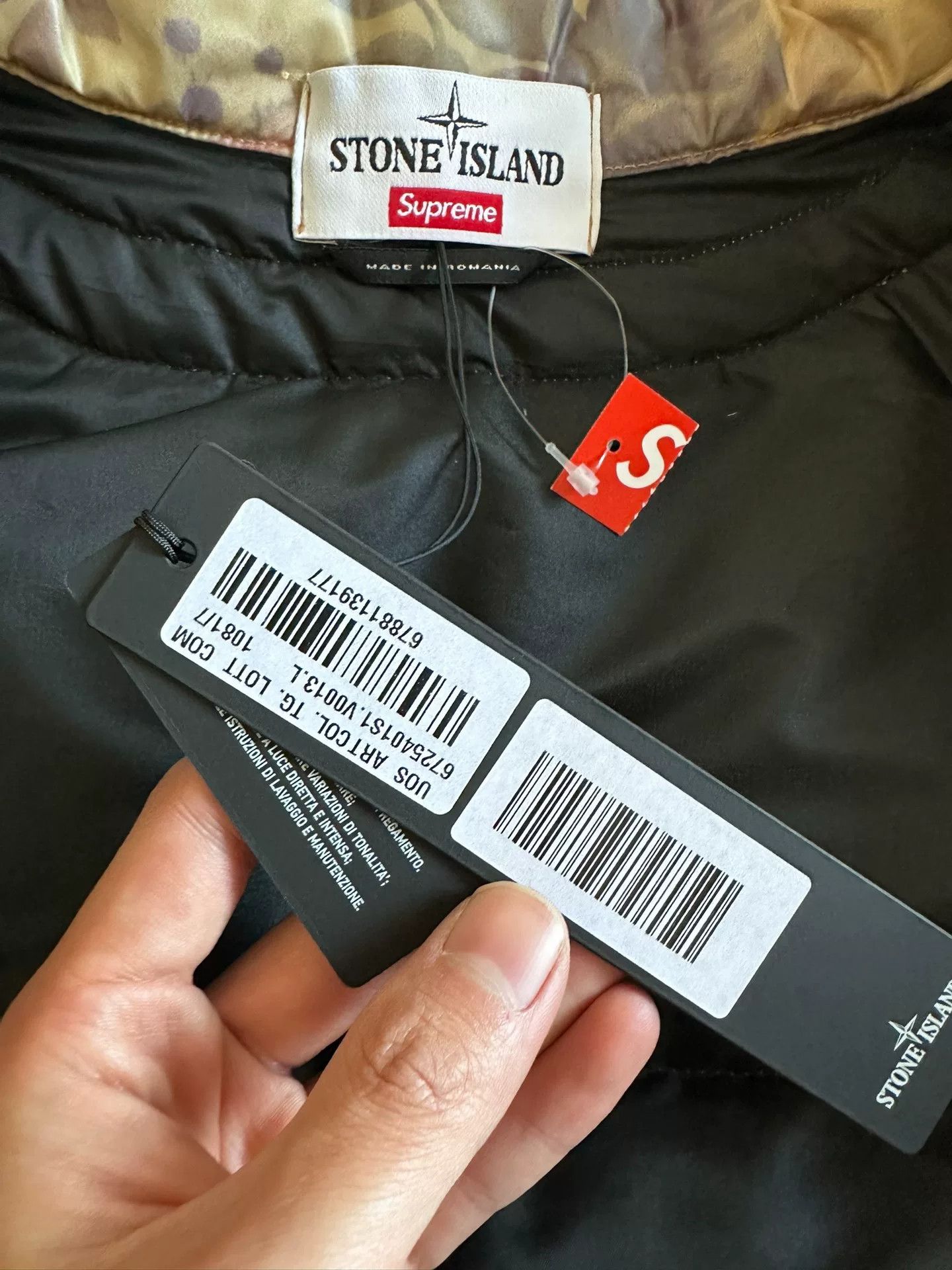 Stone Island Stone Island x Supreme Down Jacket L Size US L / EU 52-54 / 3 - 5 Thumbnail
