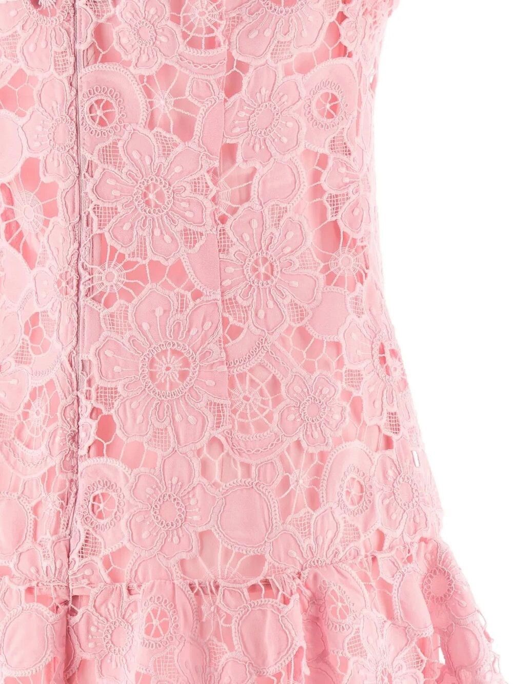 Self-Portrait Lace Collared Mini Dress Size XS / US 0-2 / IT 36-38 - 5 Thumbnail