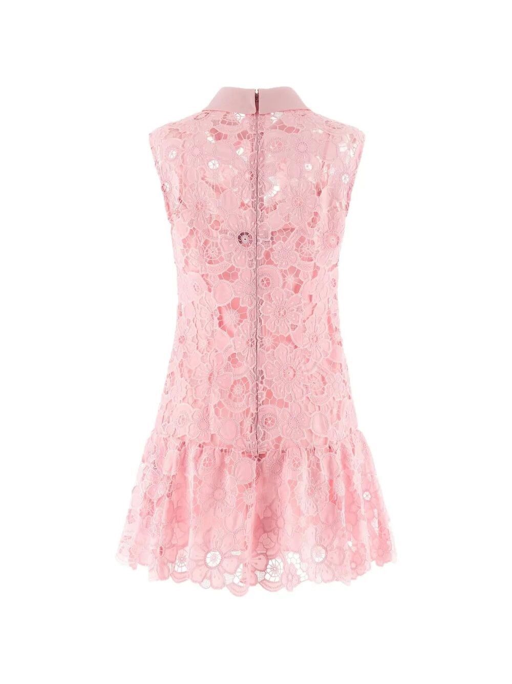 Self-Portrait Lace Collared Mini Dress Size XS / US 0-2 / IT 36-38 - 3 Thumbnail