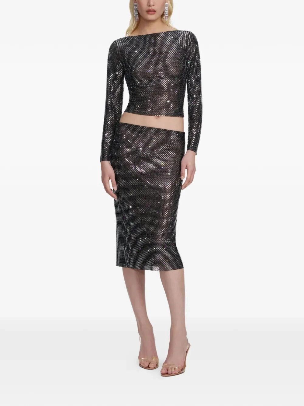 Self-Portrait Rhinestone Top Size XS / US 0-2 / IT 36-38 - 2 Thumbnail