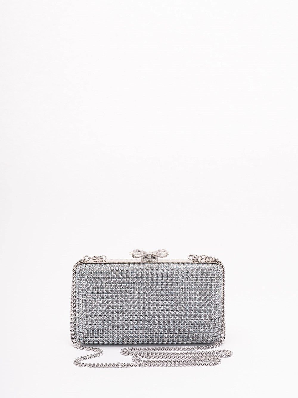 Self-Portrait Crystal Chainmail Clutch Bag Size ONE SIZE - 2 Thumbnail