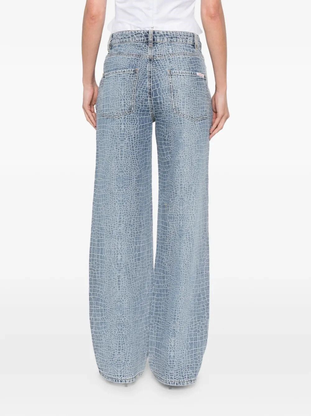 Self-Portrait Straight Leg Jeans Size 28" / US 6 / IT 42 - 5 Thumbnail