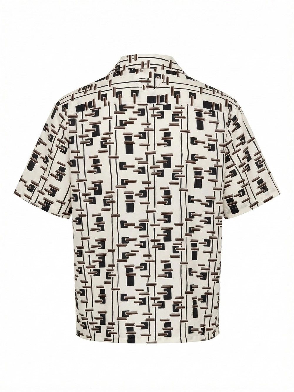 Prada Striped Cotton and Silk `Bowling` Shirt Size US XL / EU 56 / 4 - 2 Thumbnail