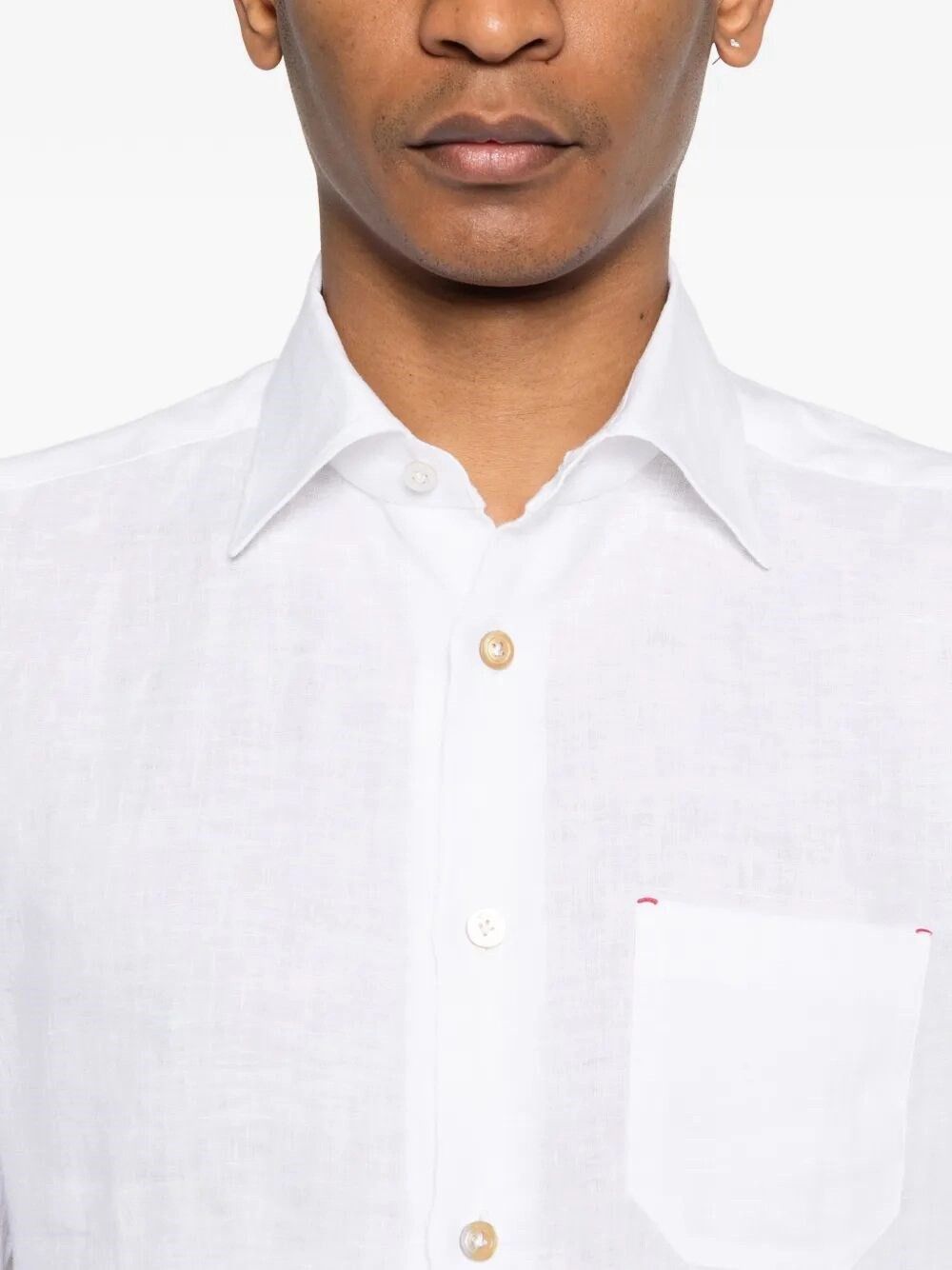 Kiton `Nerano` Shirt Size US XL / EU 56 / 4 - 2 Thumbnail