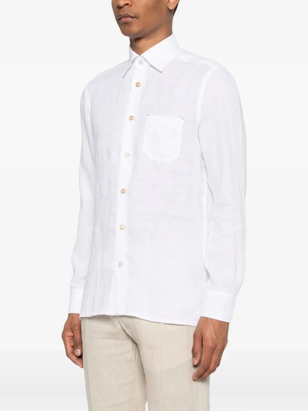 Kiton `Nerano` Shirt Size US XL / EU 56 / 4 - 3 Thumbnail