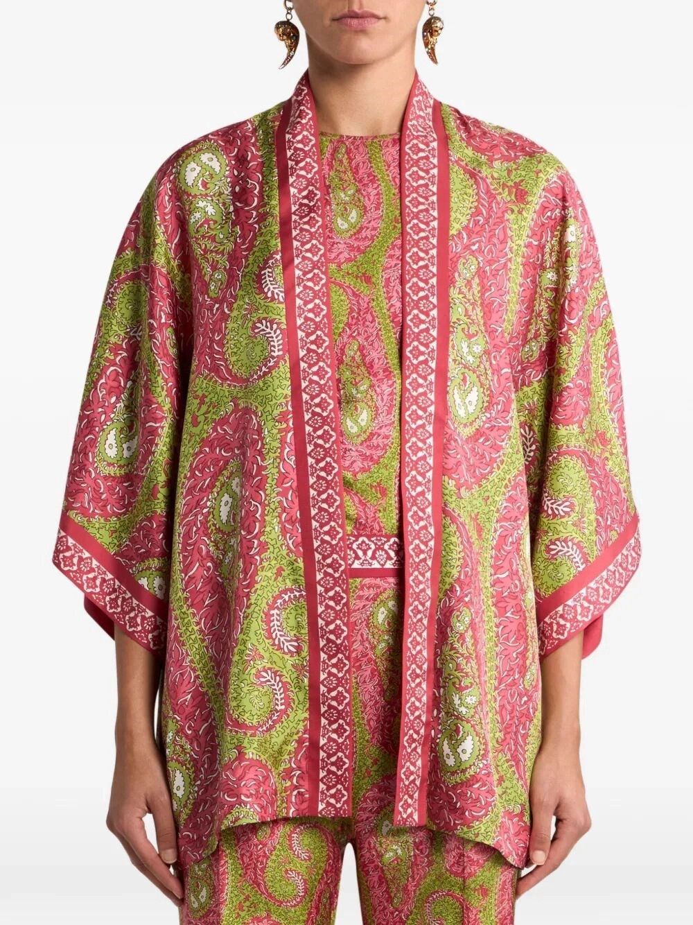 Etro `Kesa` Printed Jacket Size S / US 4 / IT 40 - 5 Thumbnail