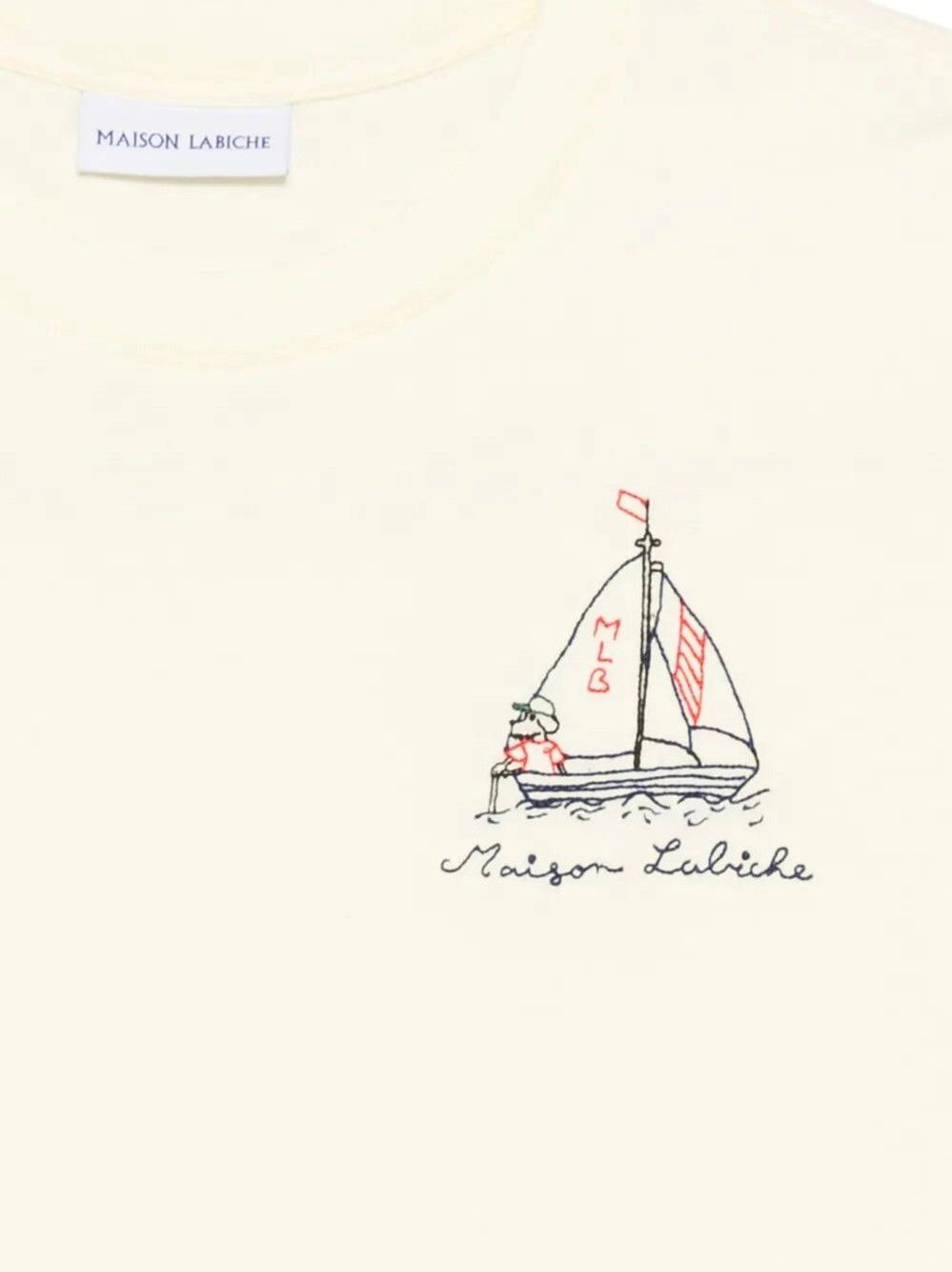 Maison Labiche `Sailor Dog` T-Shirt Size L / US 10 / IT 46 - 3 Thumbnail