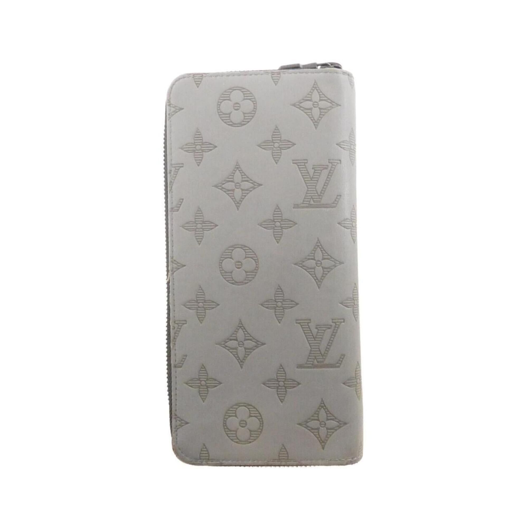 Louis Vuitton Louis Vuitton Monogram Shadow Zippy Wallet Vertical M81384 Size ONE SIZE - 2 Thumbnail