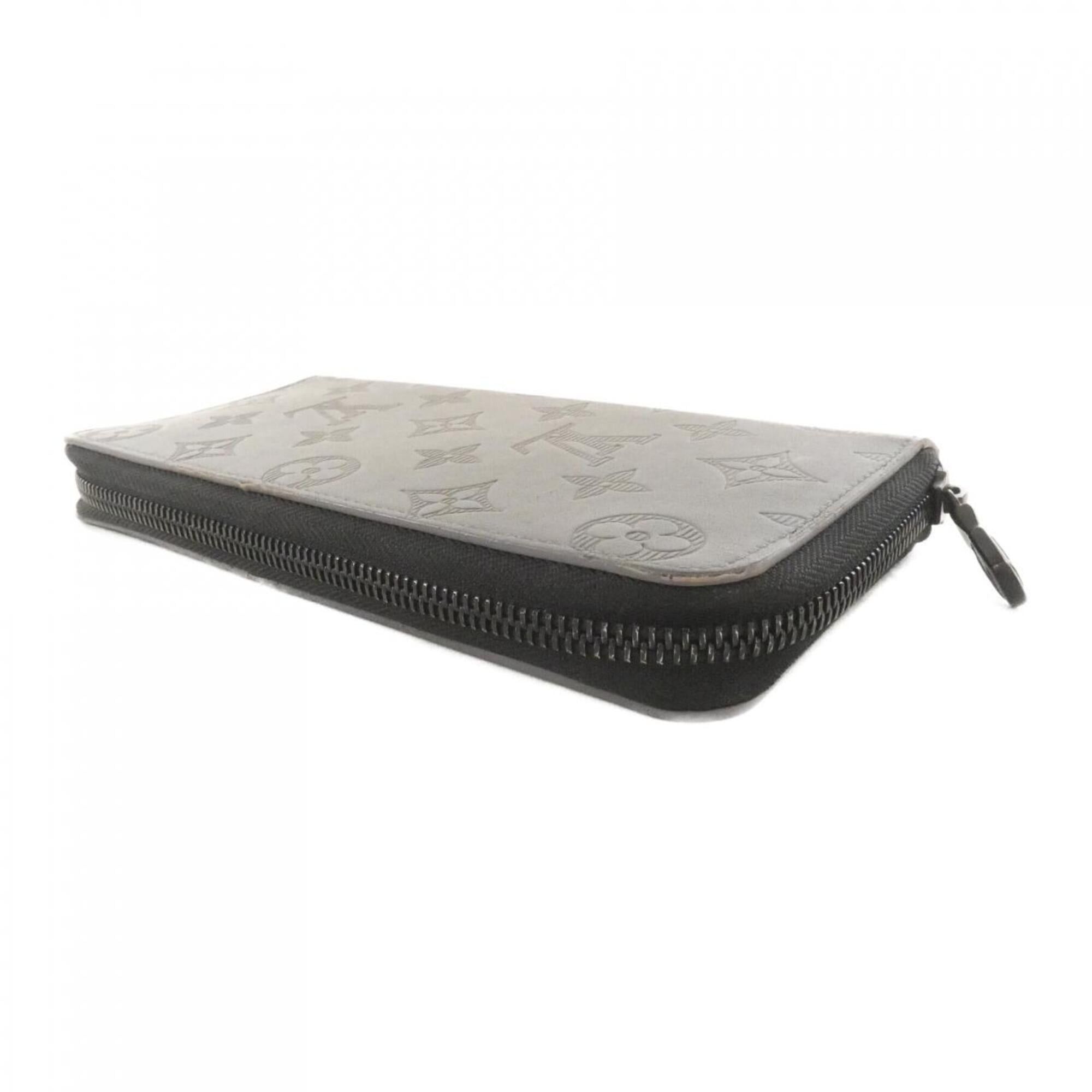 Louis Vuitton Louis Vuitton Monogram Shadow Zippy Wallet Vertical M81384 Size ONE SIZE - 3 Thumbnail
