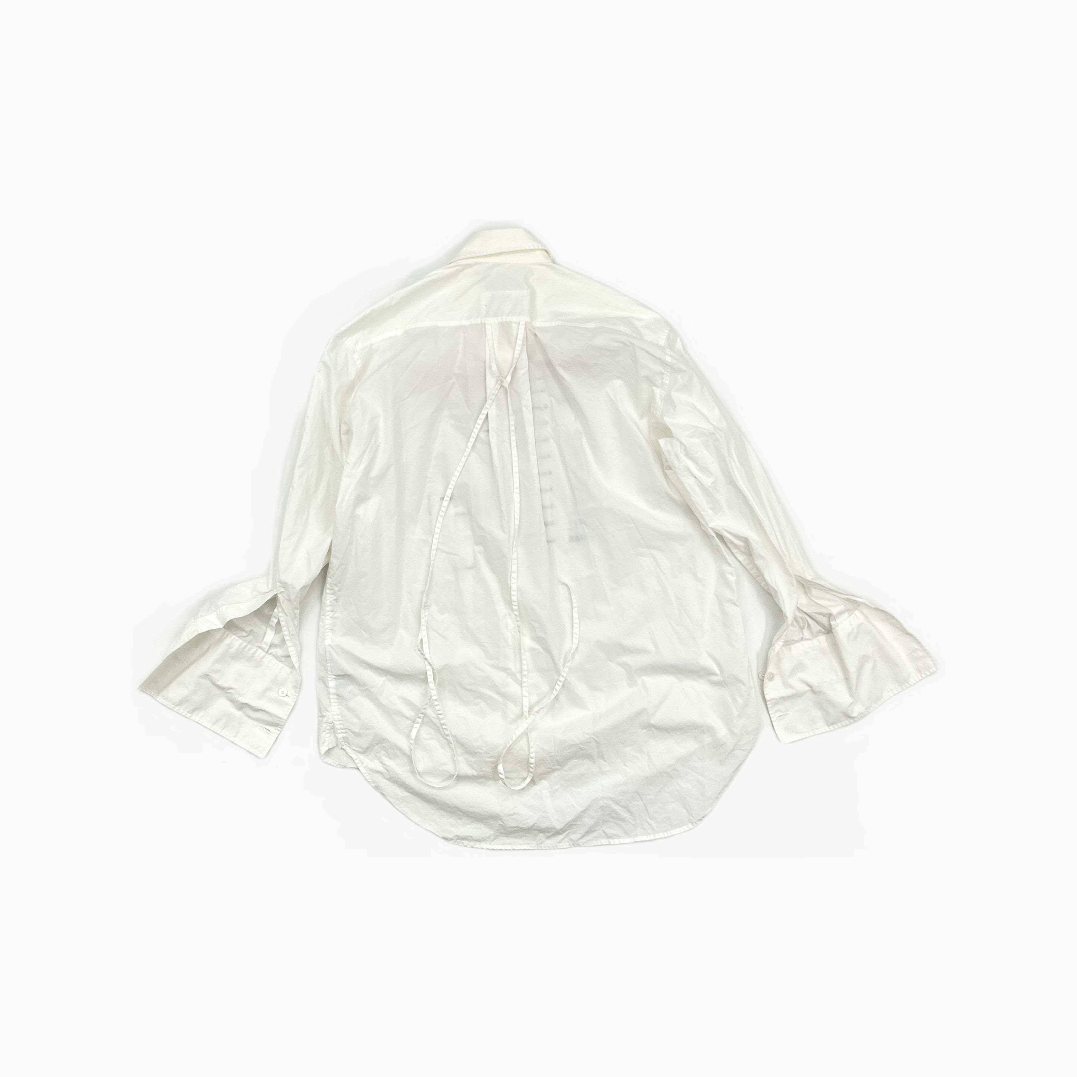 MM6 MM6 Maison Margiela Numeric Print Button Up Shirt 38 Size XS / US 0-2 / IT 36-38 - 2 Thumbnail