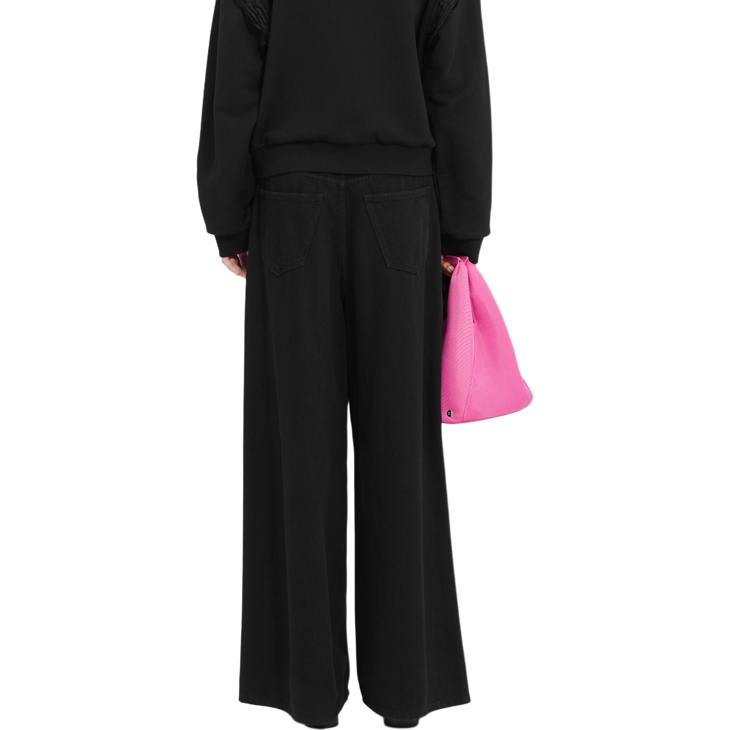 MM6 MM6 Maison Margiela Black Drawstring Jeans Size 27 Size 27" / US 4 / IT 40 - 10 Thumbnail