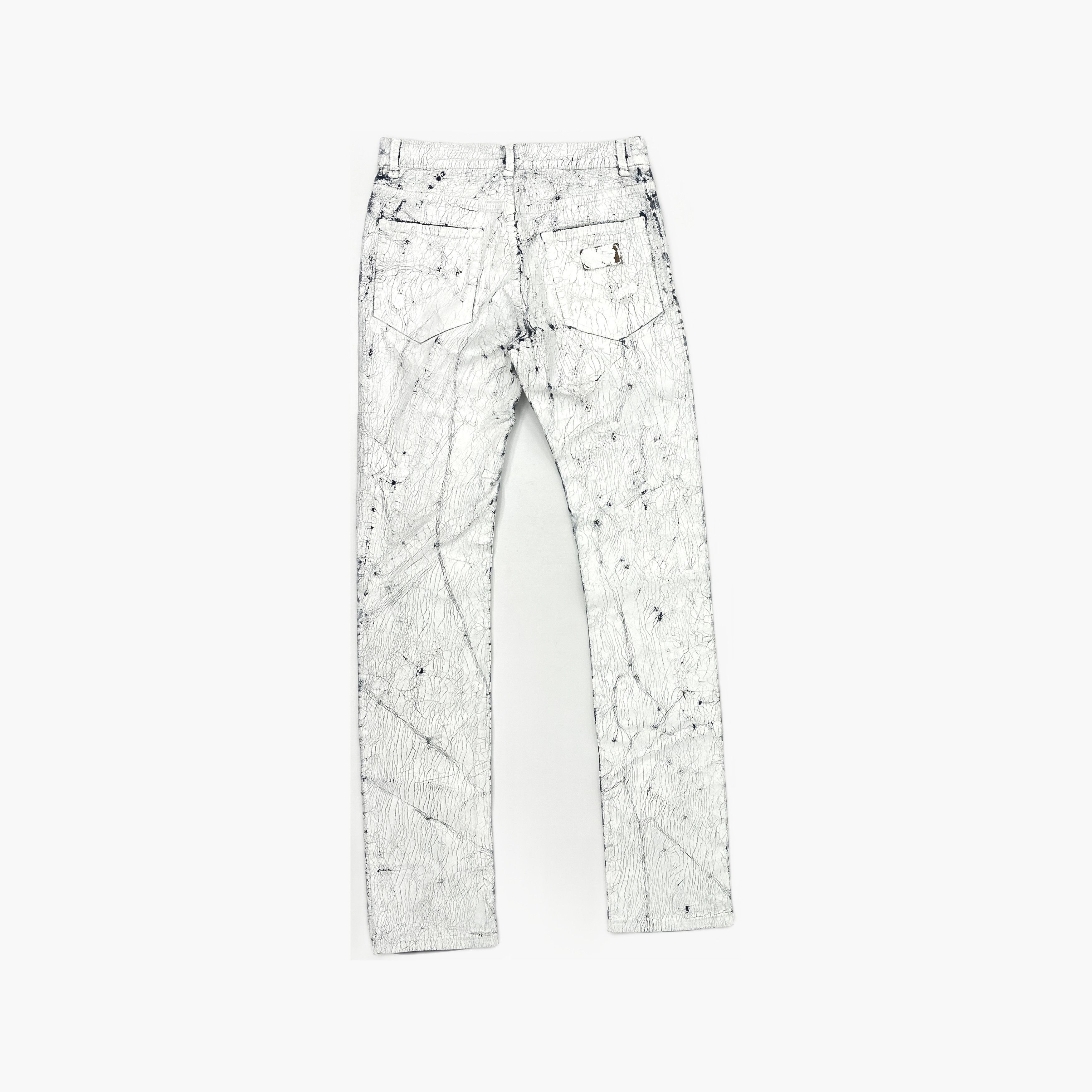 MM6 MM6 Maison Margiela Crackle Effect Jeans Size 30 Size US 30 / EU 46 - 2 Thumbnail