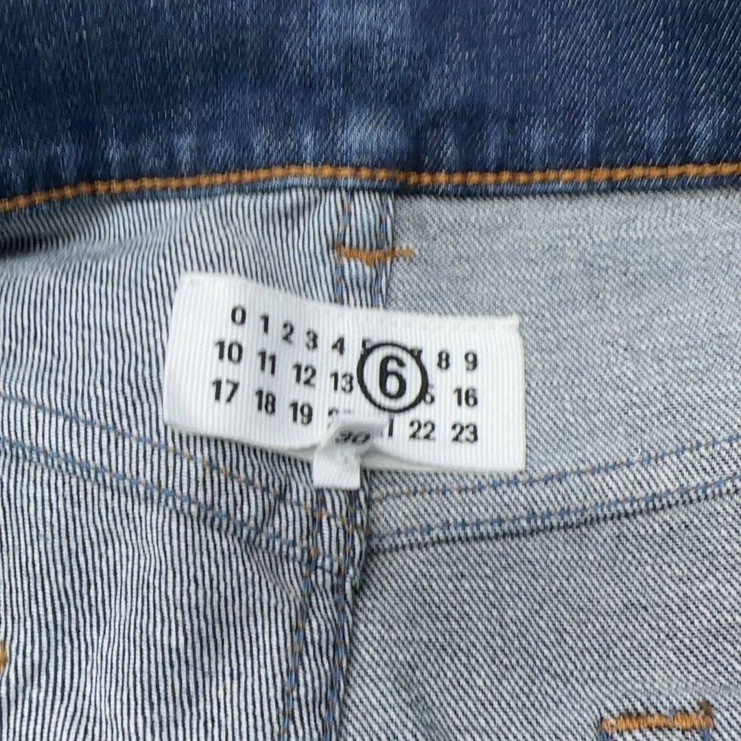 MM6 MM6 Maison Margiela Crackle Effect Jeans Size 30 Size US 30 / EU 46 - 4 Thumbnail