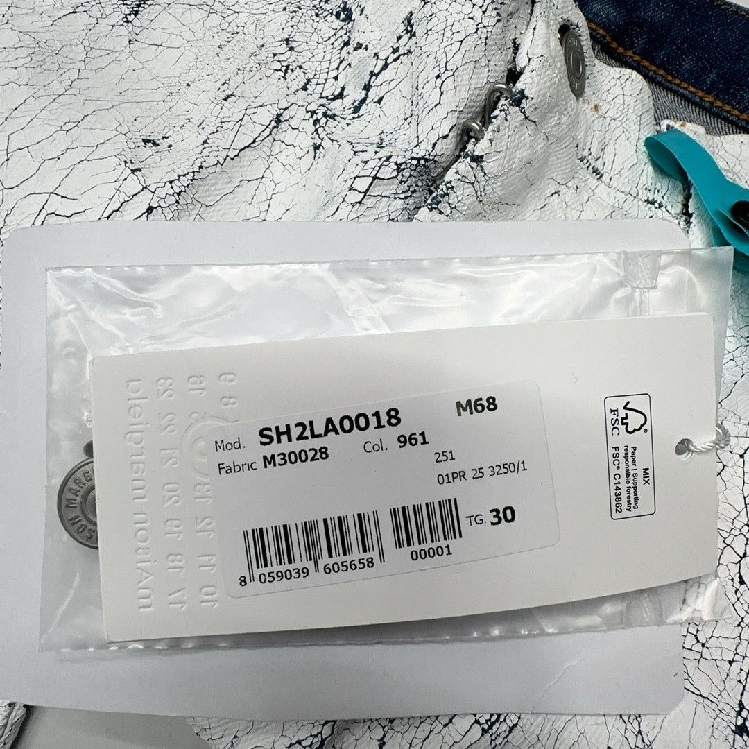 MM6 MM6 Maison Margiela Crackle Effect Jeans Size 30 Size US 30 / EU 46 - 3 Thumbnail