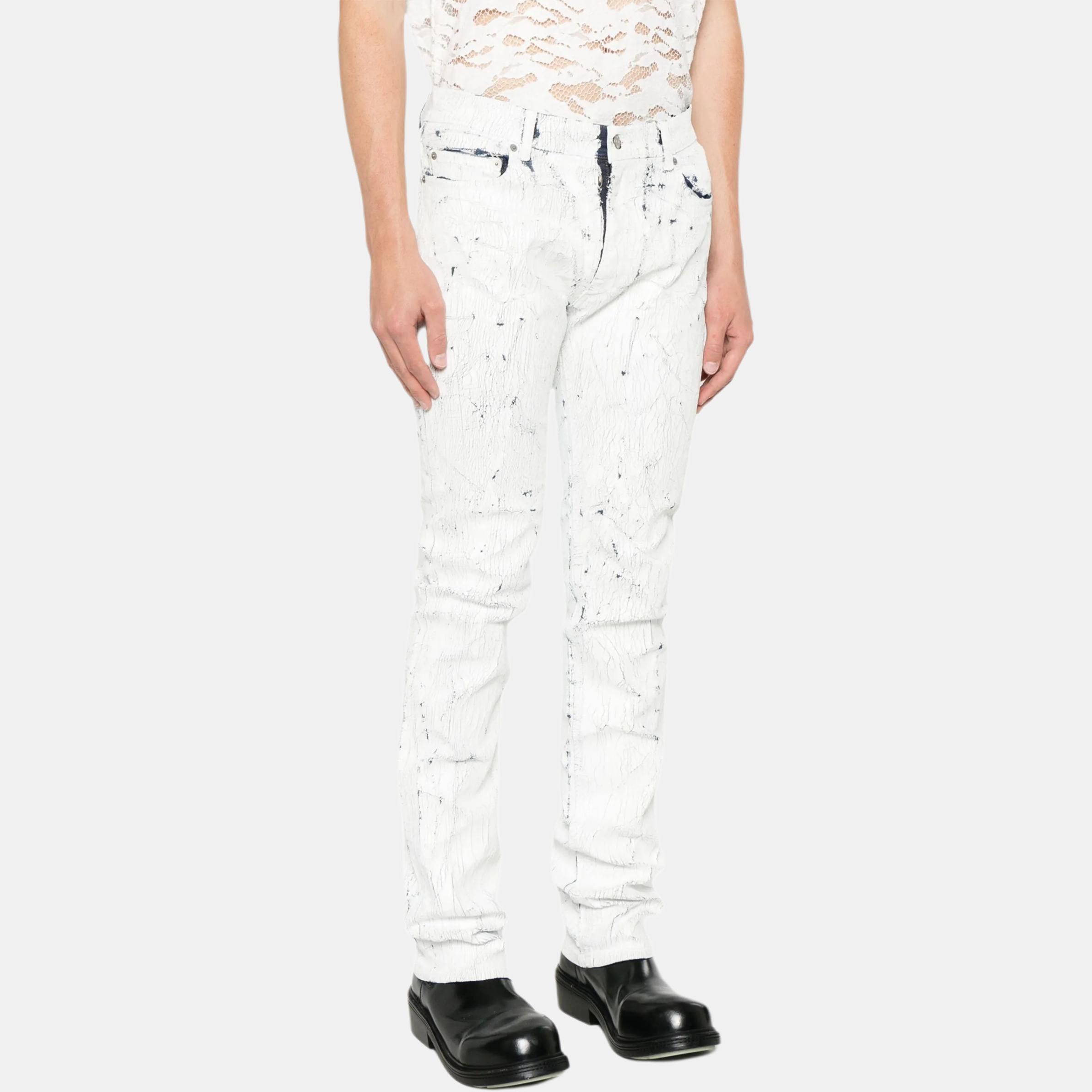 MM6 MM6 Maison Margiela Crackle Effect Jeans Size 30 Size US 30 / EU 46 - 11 Thumbnail