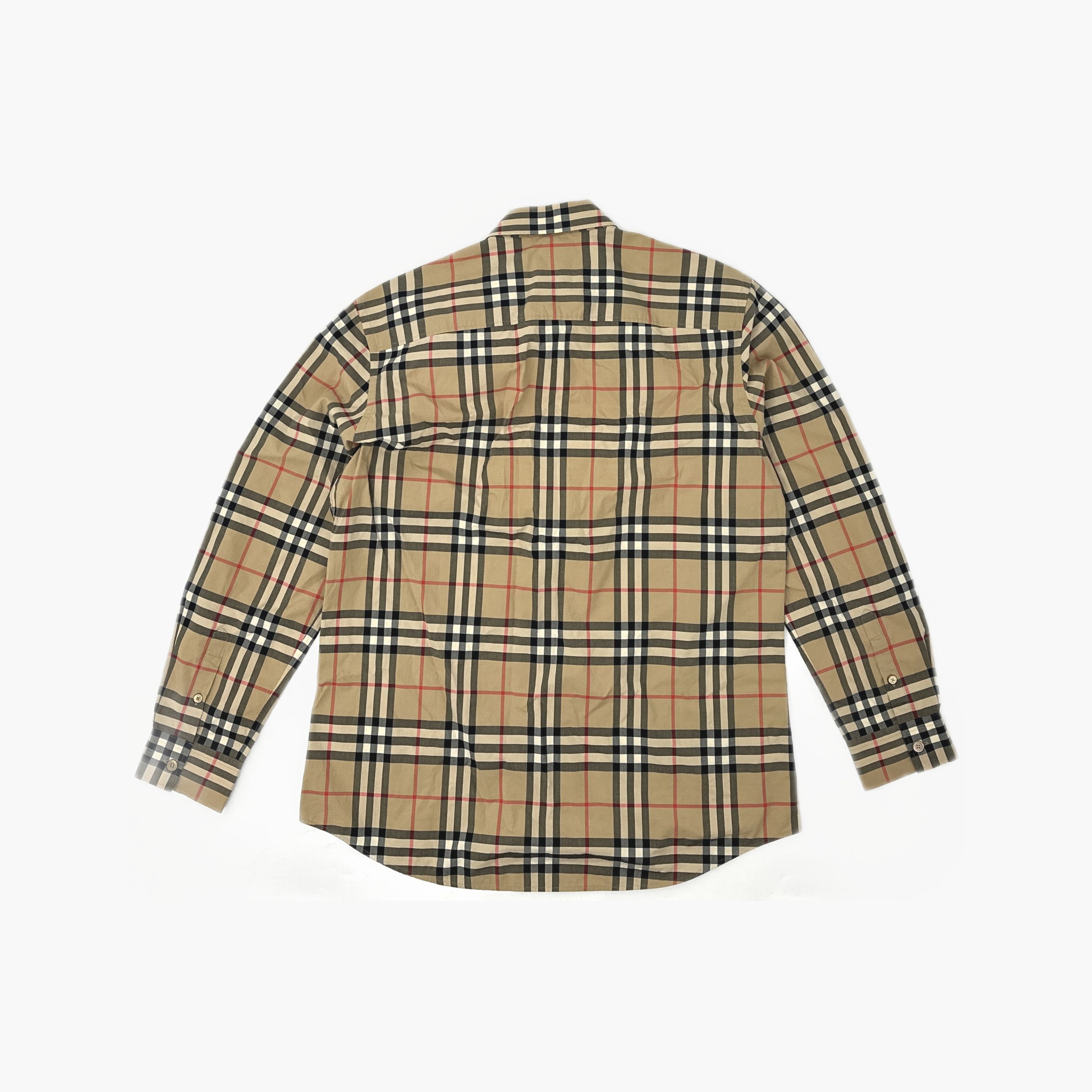 Burberry Burberry Classic Check Button Up Shirt Size L Size US L / EU 52-54 / 3 - 2 Thumbnail