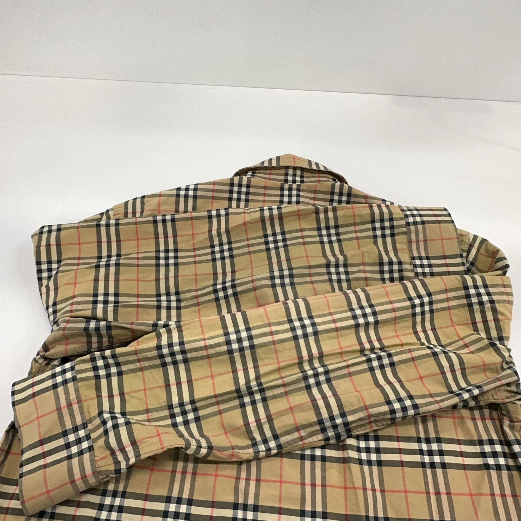 Burberry Burberry Check Long Sleeve Shirt Size M Size US M / EU 48-50 / 2 - 13 Thumbnail