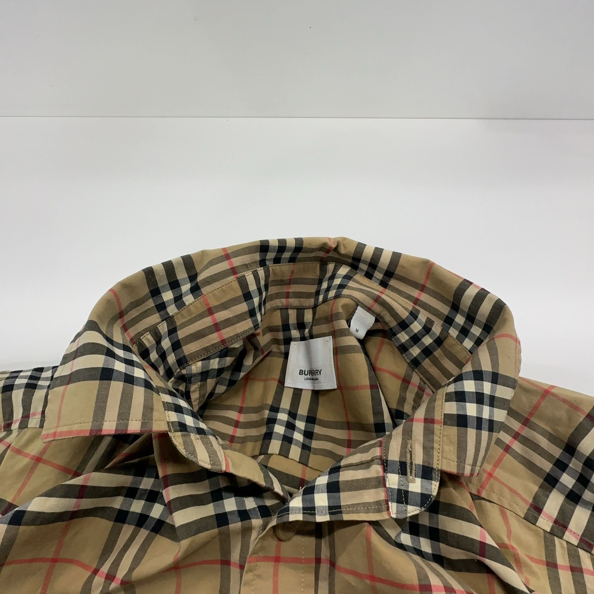 Burberry Burberry Check Long Sleeve Shirt Size M Size US M / EU 48-50 / 2 - 5 Thumbnail