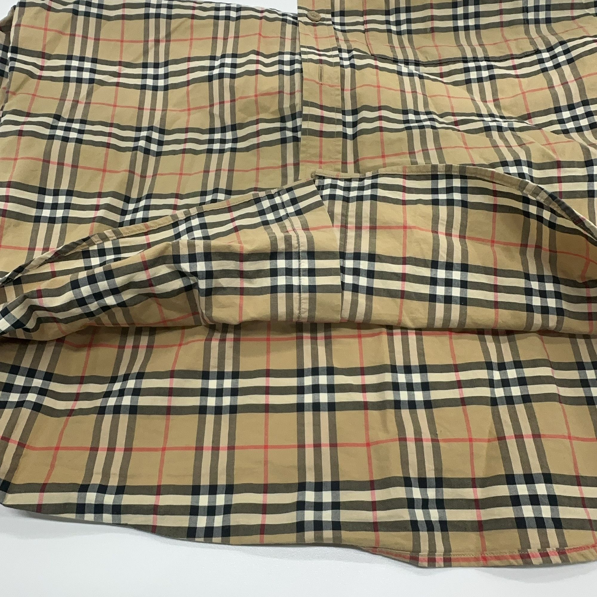 Burberry Burberry Check Long Sleeve Shirt Size M Size US M / EU 48-50 / 2 - 8 Thumbnail