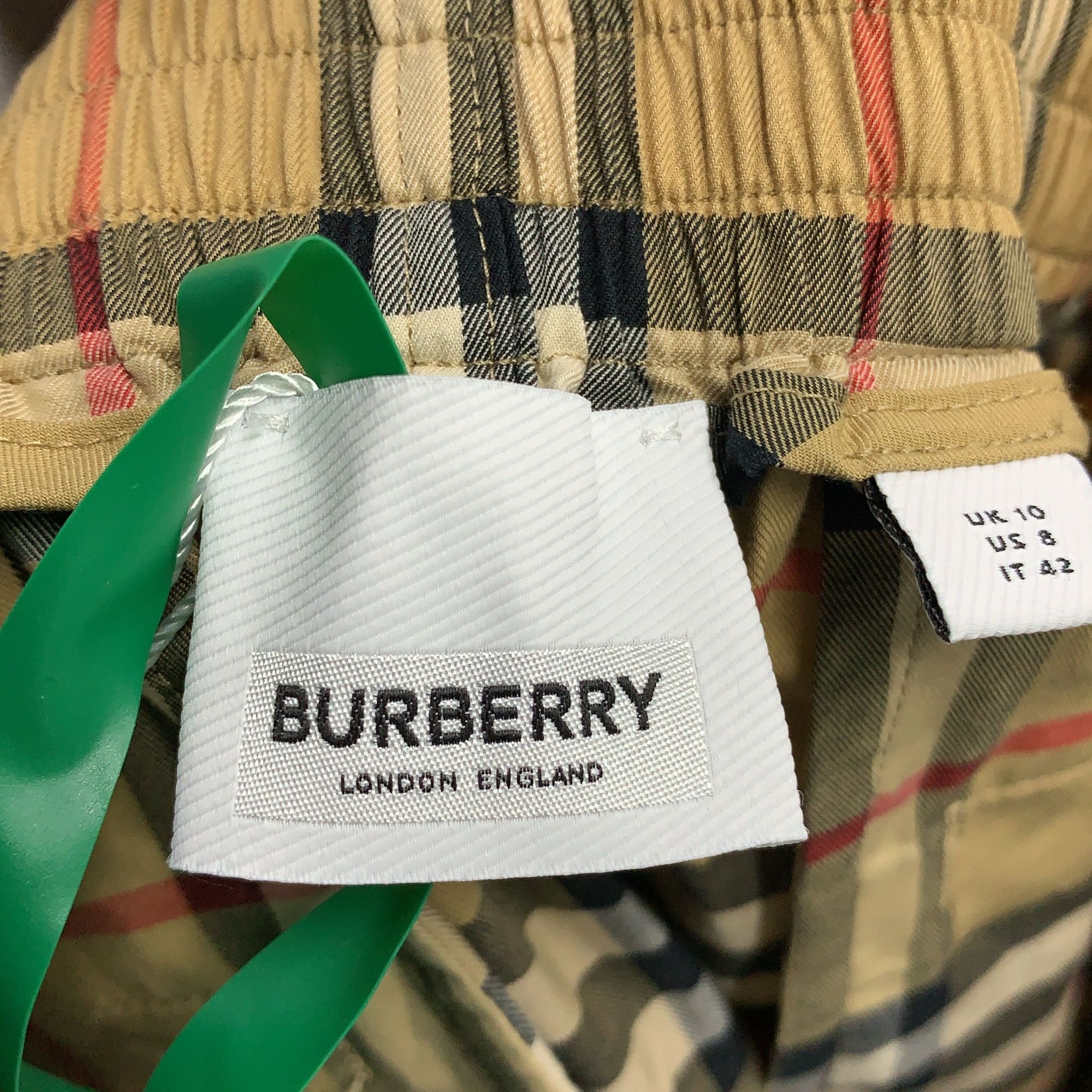 Burberry Burberry Checkered Stripe Pants Size UK 10 Size 28" / US 6 / IT 42 - 3 Thumbnail
