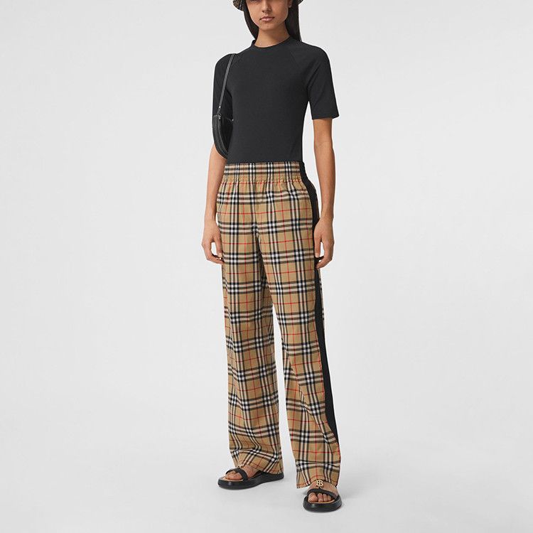 Burberry Burberry Checkered Stripe Pants Size UK 10 Size 28" / US 6 / IT 42 - 10 Thumbnail