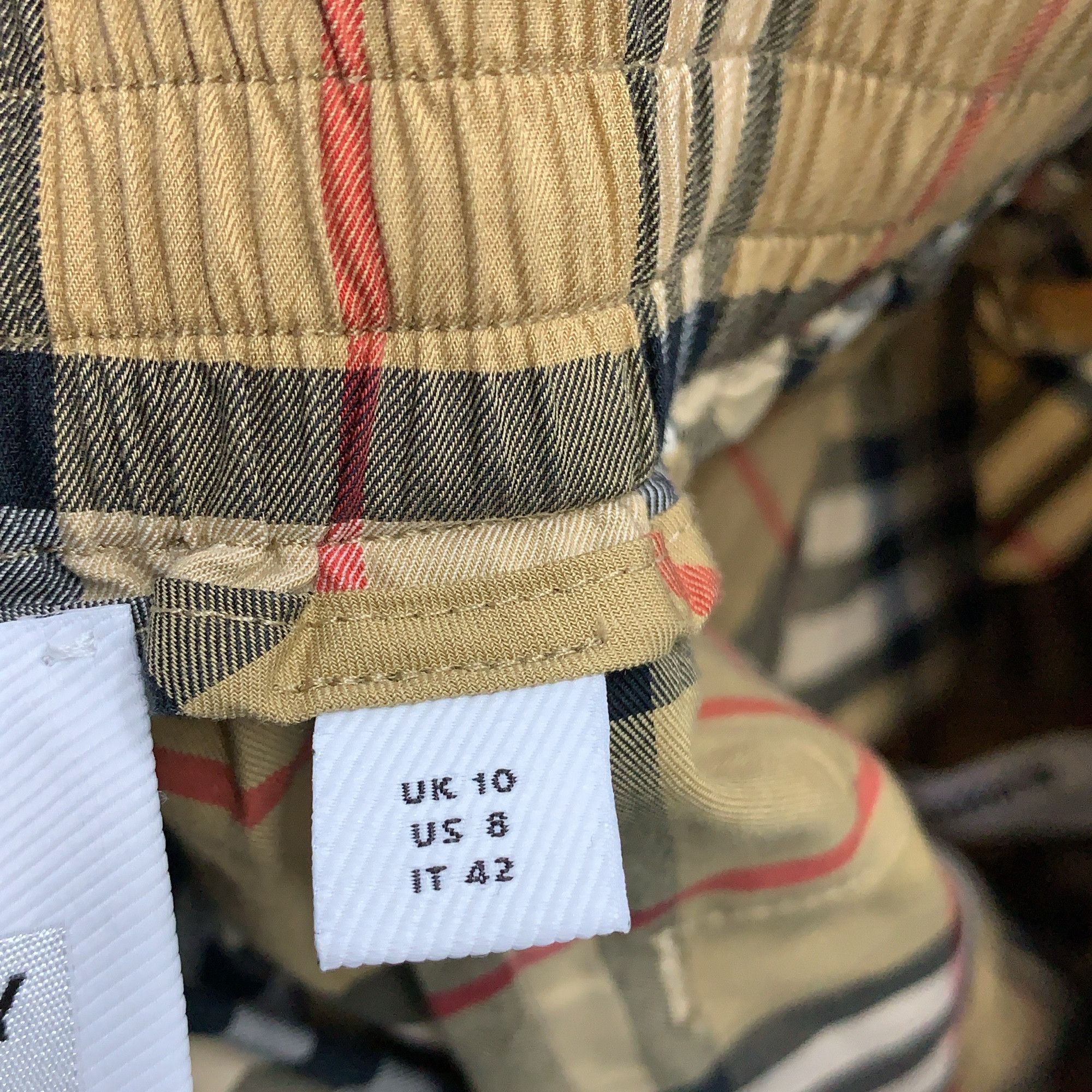 Burberry Burberry Checkered Stripe Pants Size UK 10 Size 28" / US 6 / IT 42 - 4 Thumbnail