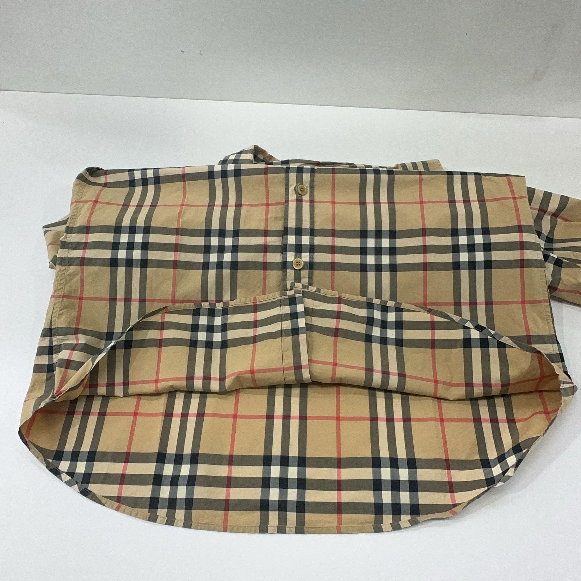 Burberry Burberry Check Shirt Size L Size US L / EU 52-54 / 3 - 6 Thumbnail
