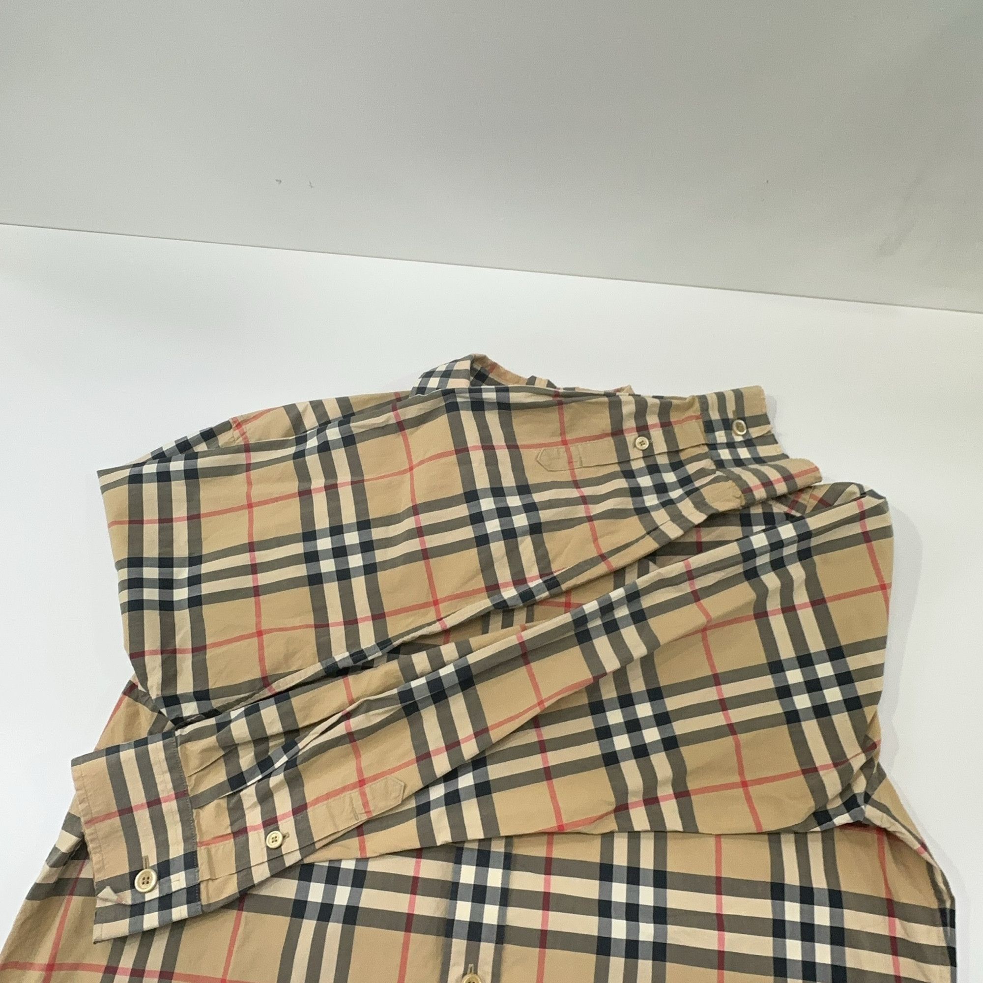 Burberry Burberry Check Shirt Size L Size US L / EU 52-54 / 3 - 7 Thumbnail