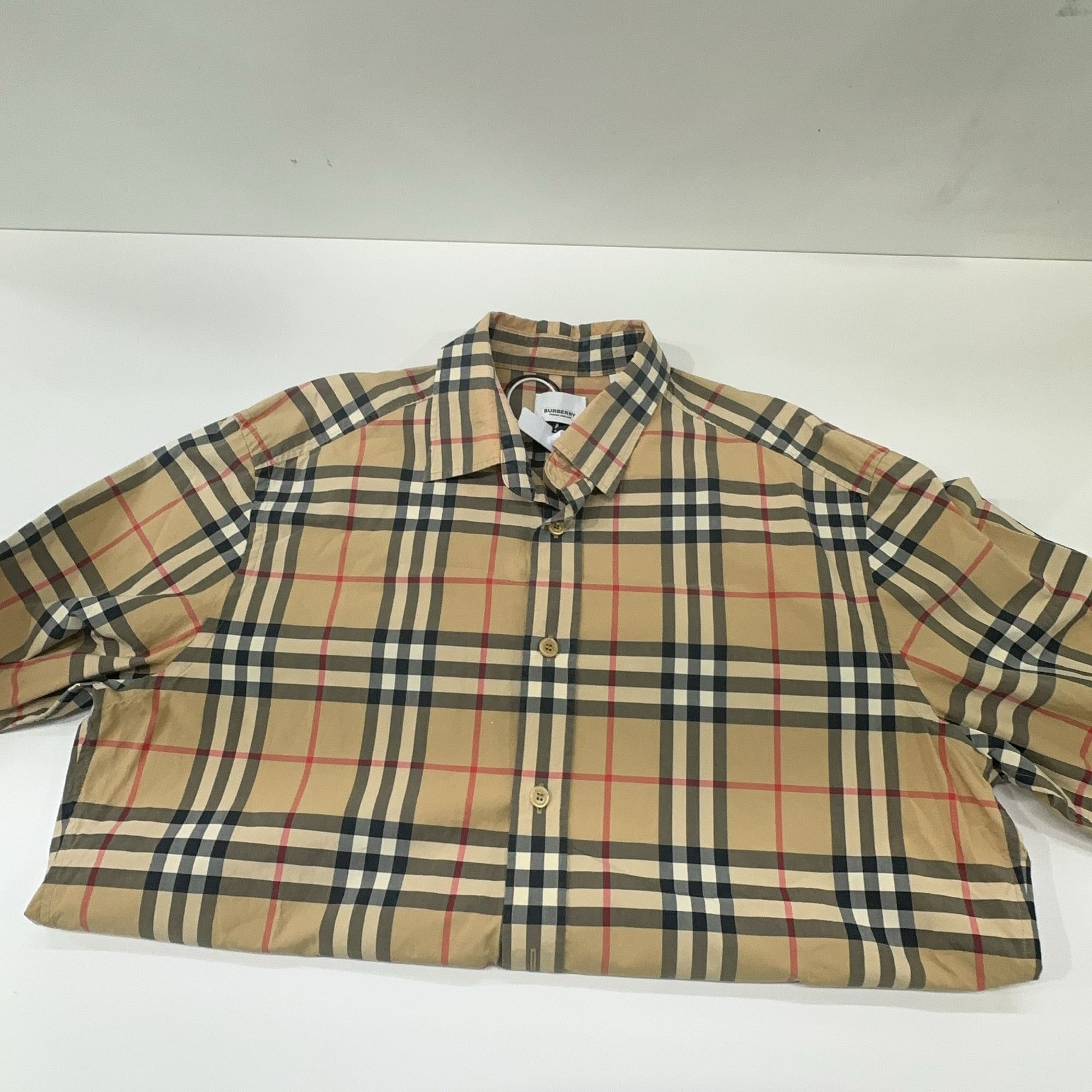Burberry Burberry Check Shirt Size L Size US L / EU 52-54 / 3 - 4 Thumbnail
