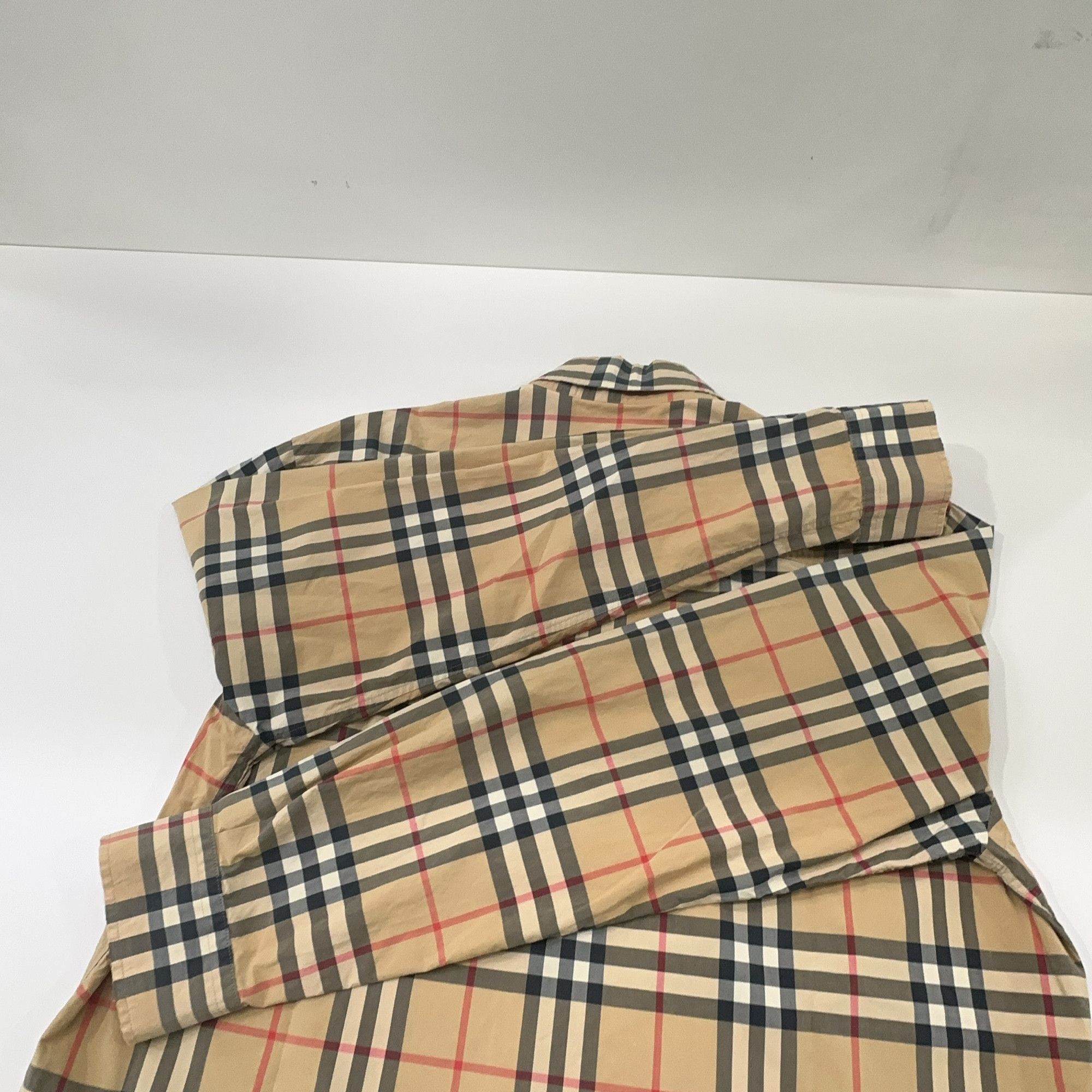 Burberry Burberry Check Shirt Size L Size US L / EU 52-54 / 3 - 12 Thumbnail