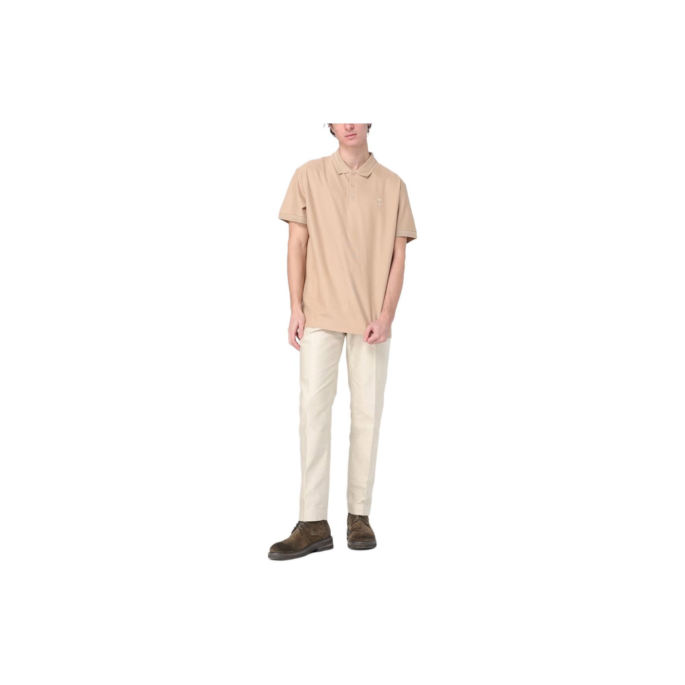 Burberry Burberry Monogram Logo Polo Size L Size US L / EU 52-54 / 3 - 15 Thumbnail