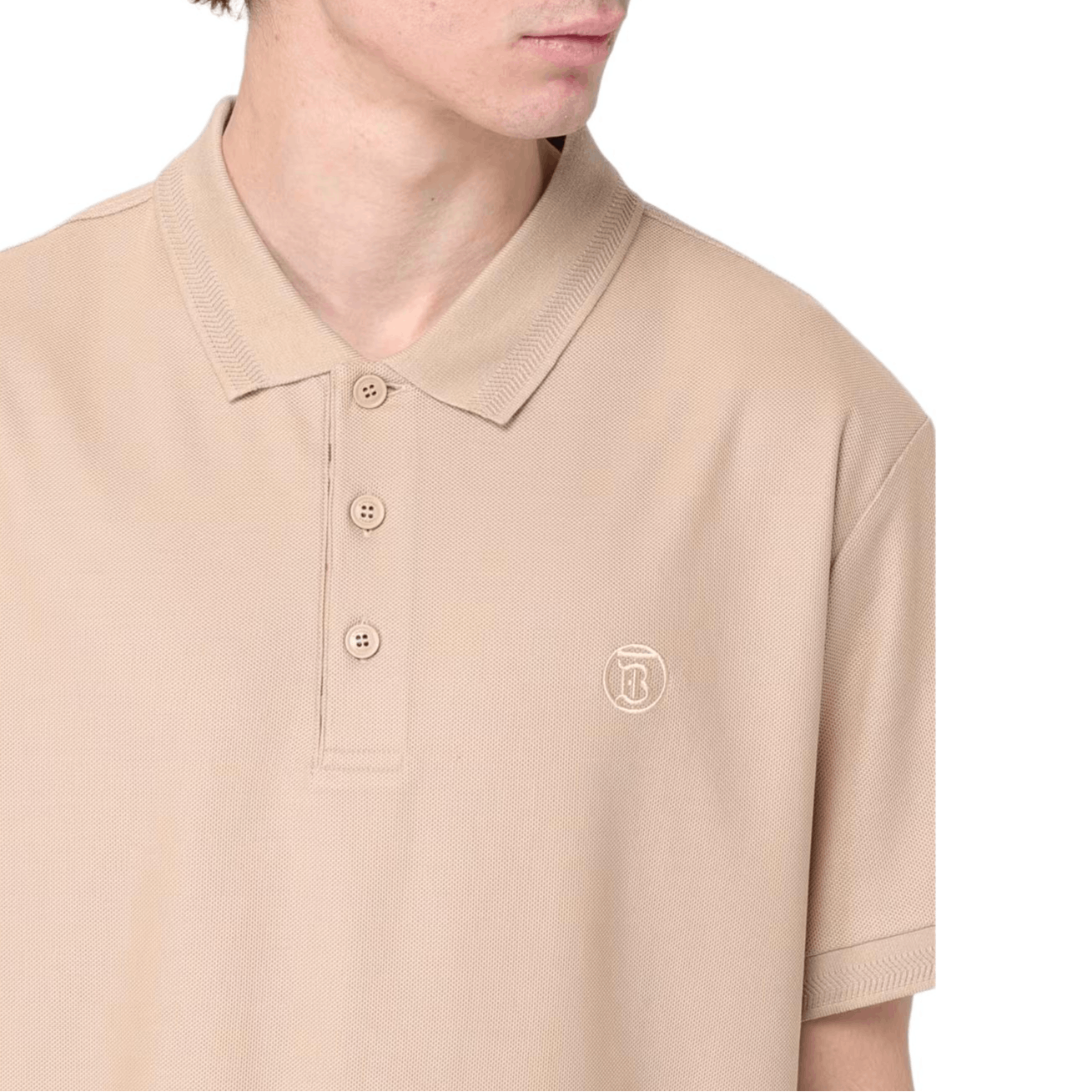 Burberry Burberry Monogram Logo Polo Size L Size US L / EU 52-54 / 3 - 18 Thumbnail