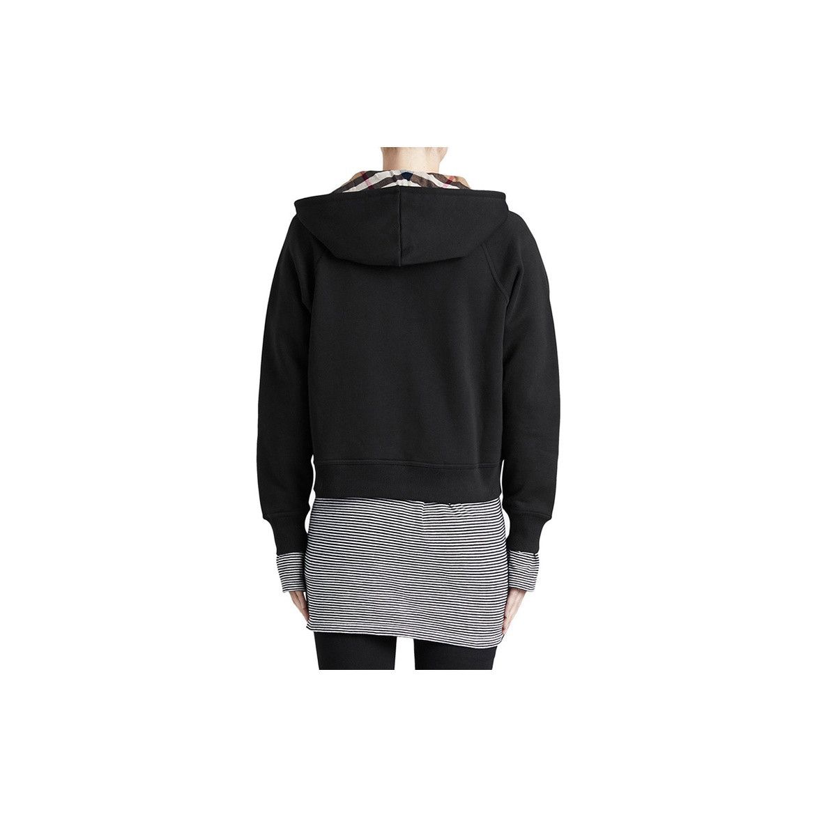 Burberry Burberry Check Lined Zip Up Hoodie Size L Size L / US 10 / IT 46 - 12 Thumbnail