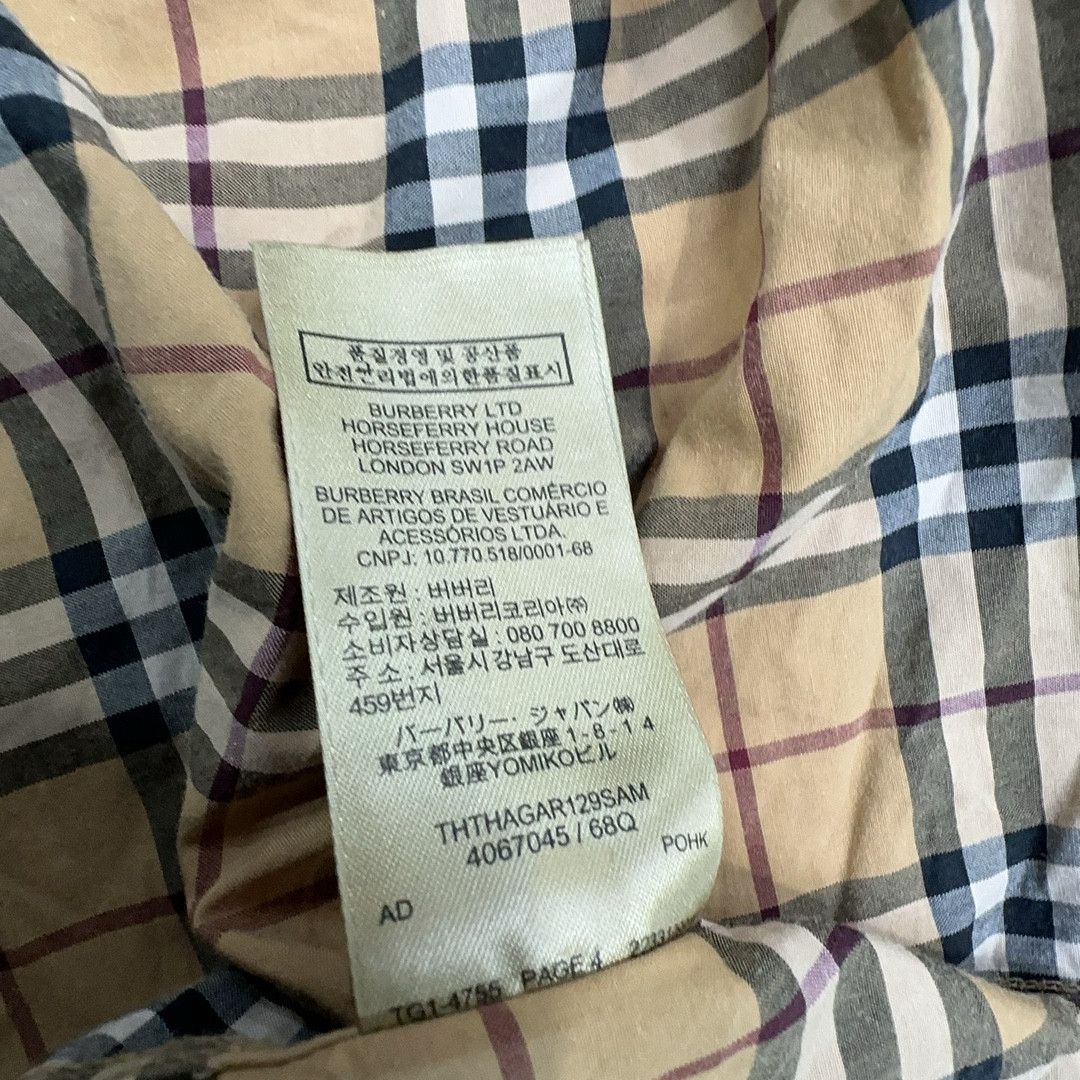 Burberry Burberry Nova Check Short Sleeve Shirt Size M Size US M / EU 48-50 / 2 - 4 Thumbnail