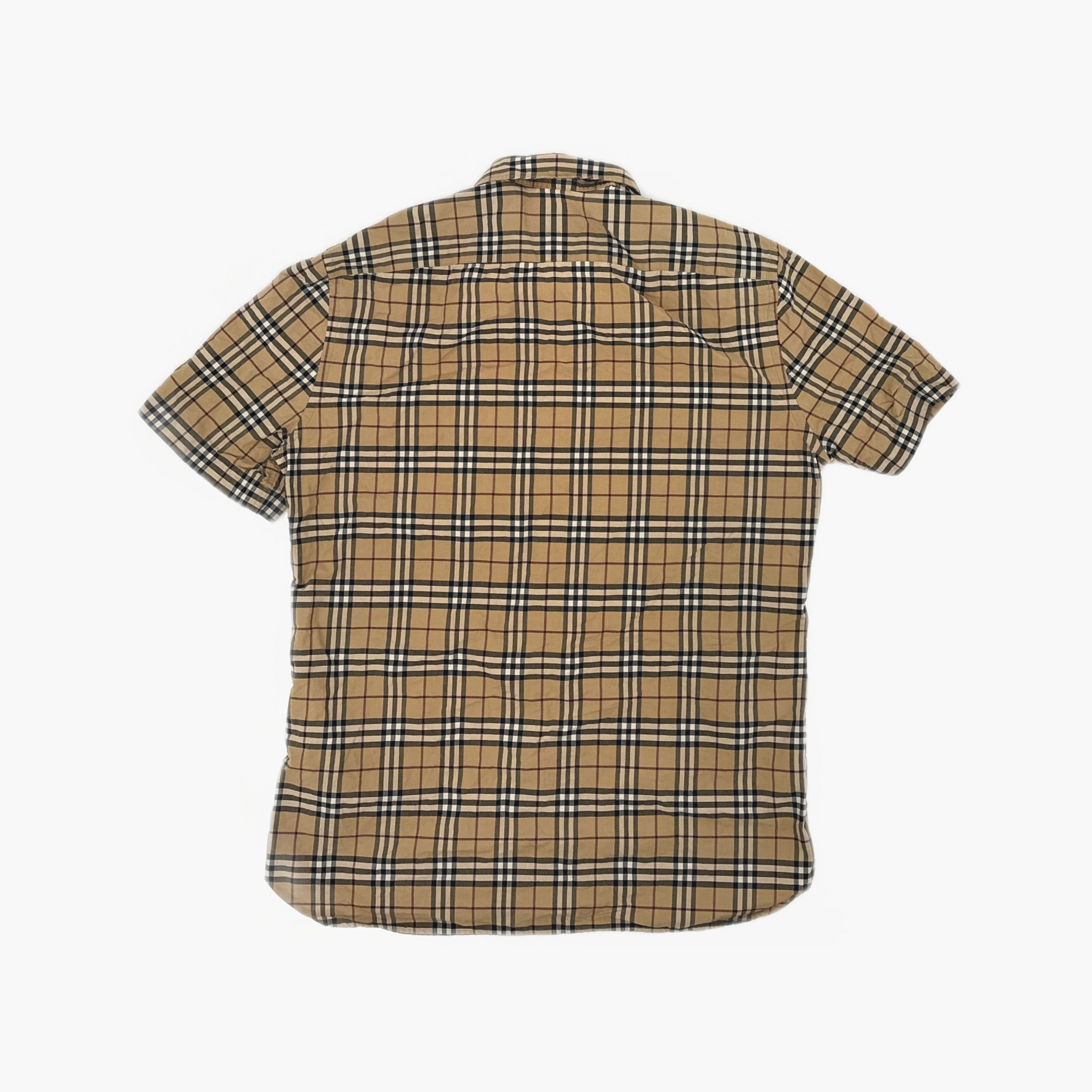 Burberry Burberry Nova Check Short Sleeve Shirt Size M Size US M / EU 48-50 / 2 - 2 Thumbnail