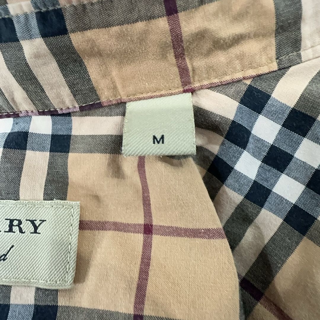 Burberry Burberry Nova Check Short Sleeve Shirt Size M Size US M / EU 48-50 / 2 - 5 Thumbnail