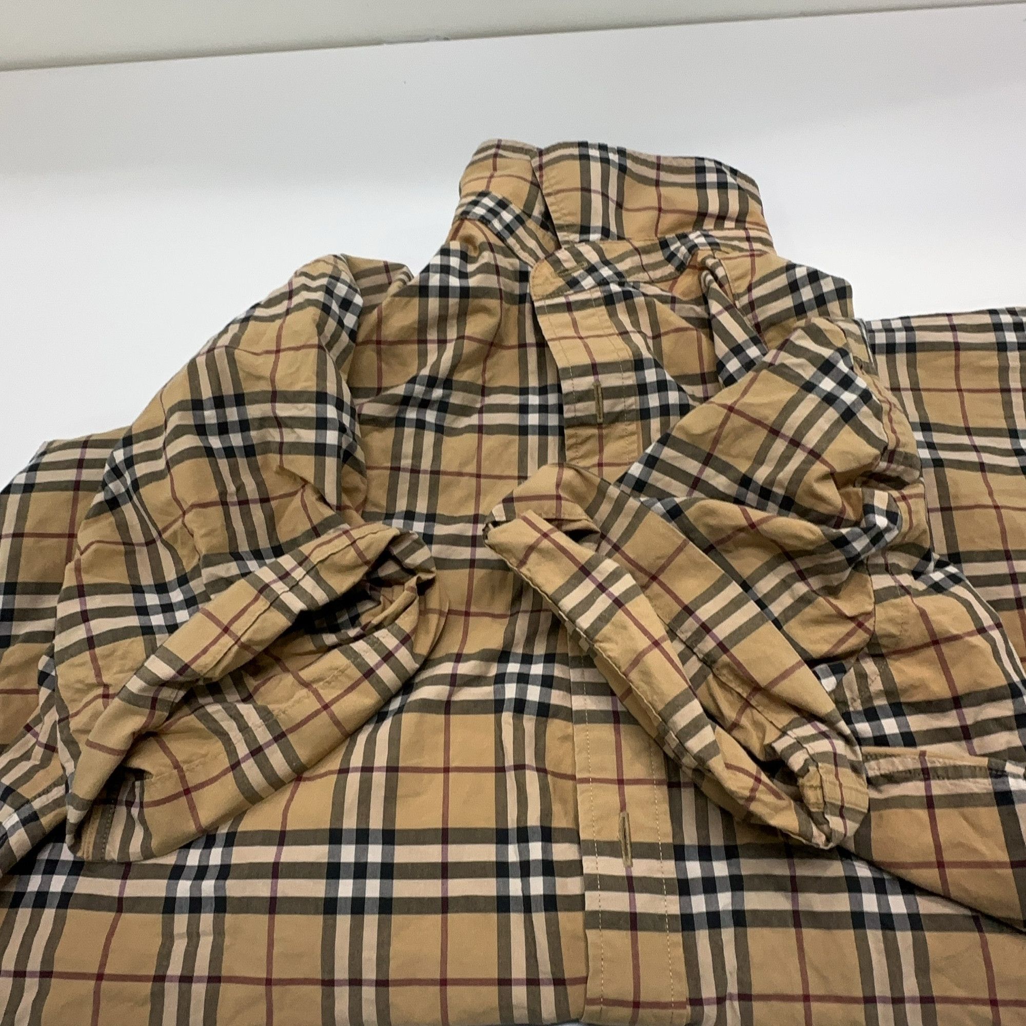 Burberry Burberry Nova Check Short Sleeve Shirt Size M Size US M / EU 48-50 / 2 - 8 Thumbnail