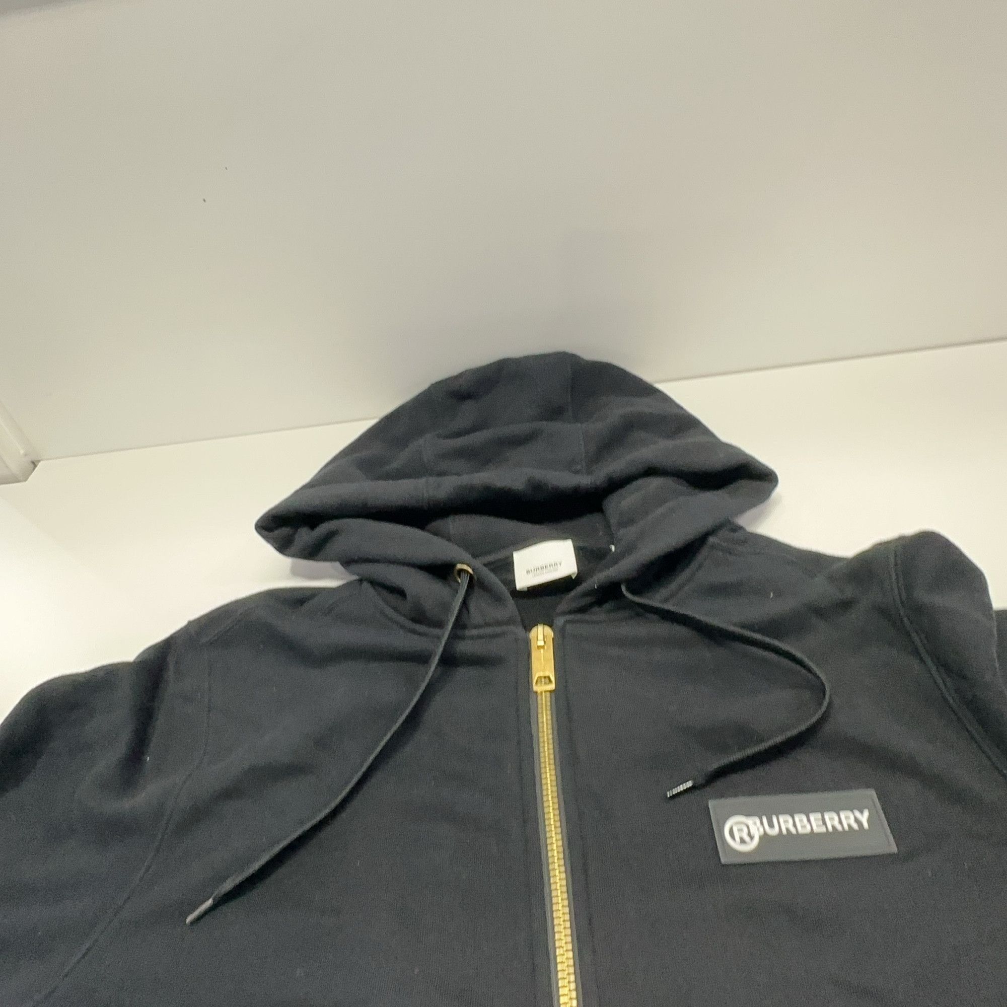 Burberry Burberry Check Detail Zip Hoodie Size L Size US L / EU 52-54 / 3 - 8 Thumbnail