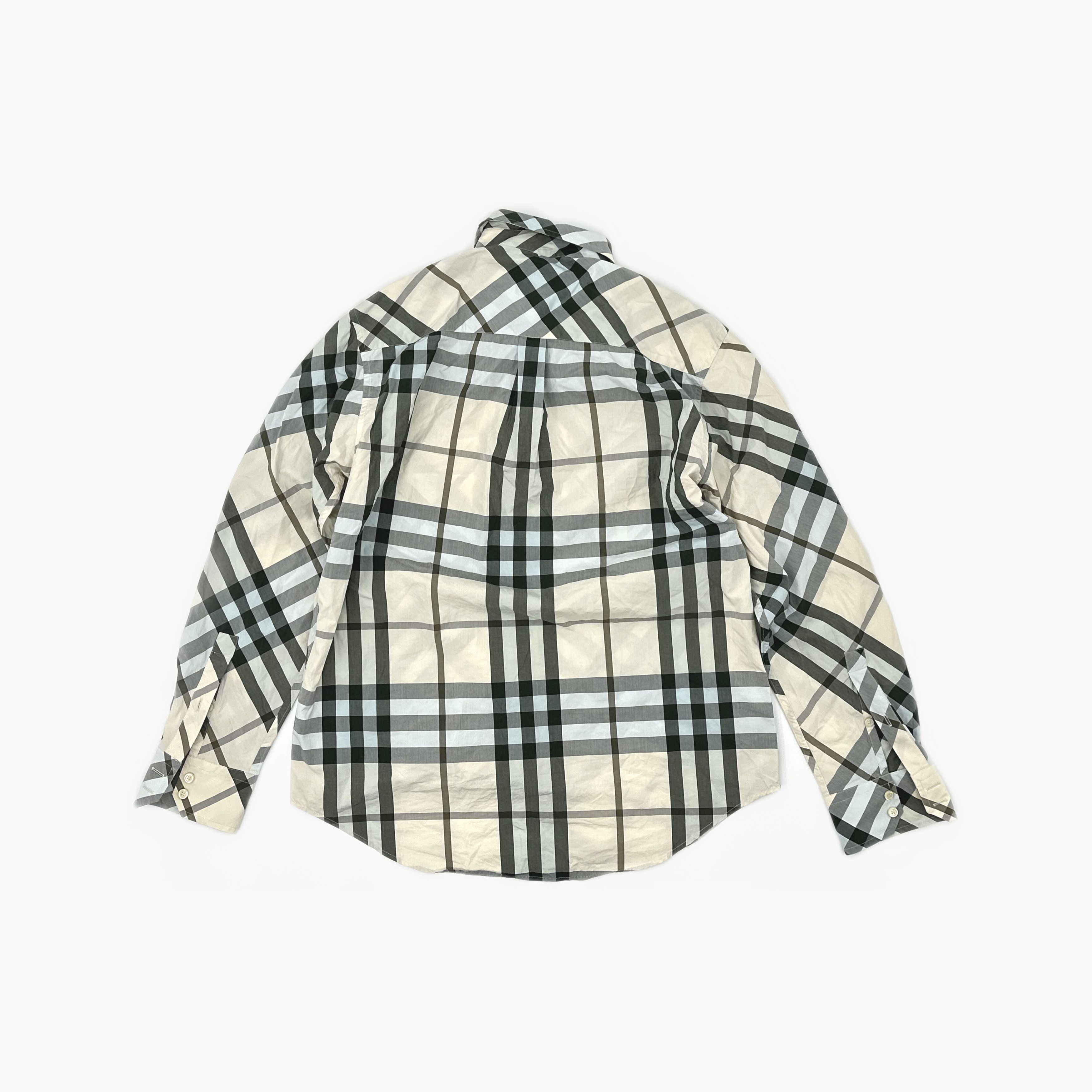 Burberry Burberry Check Print Button Up Shirt Size M Size US M / EU 48-50 / 2 - 2 Thumbnail