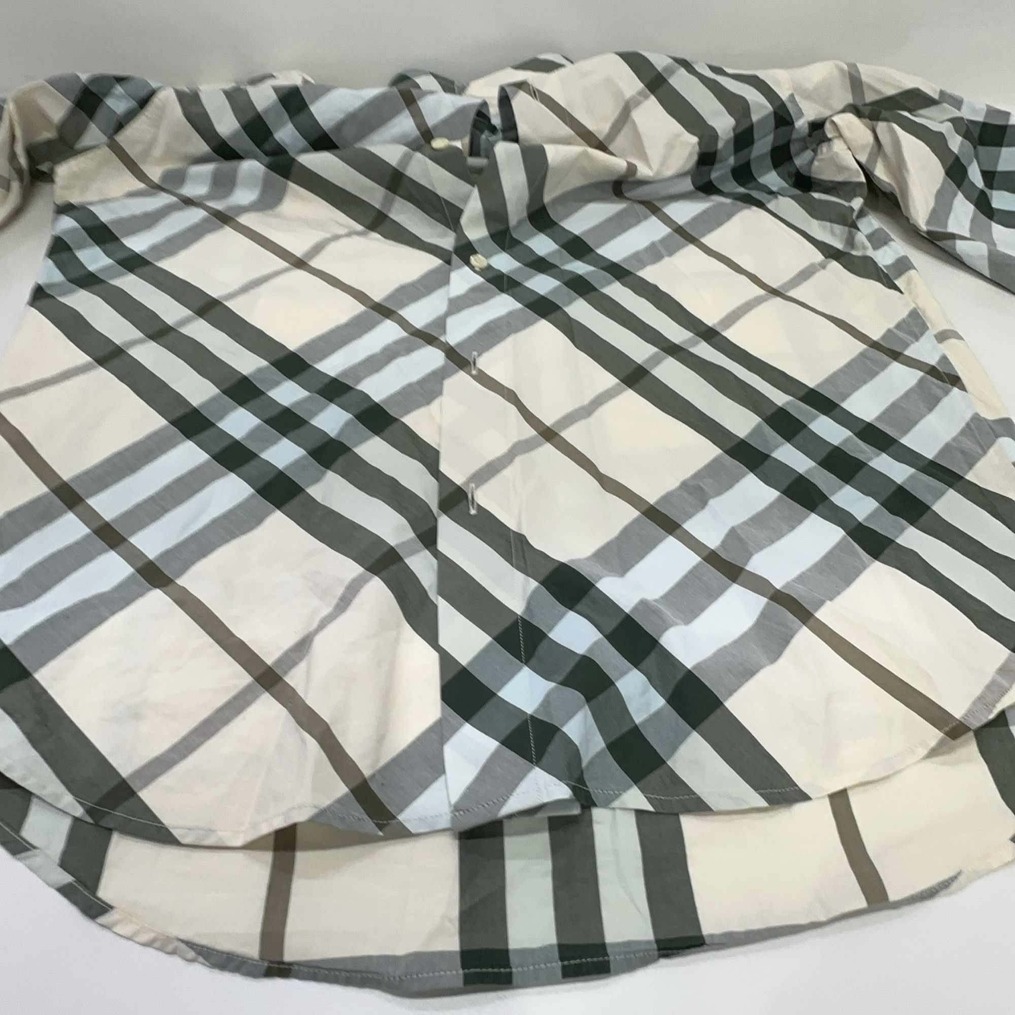 Burberry Burberry Check Print Button Up Shirt Size M Size US M / EU 48-50 / 2 - 8 Thumbnail