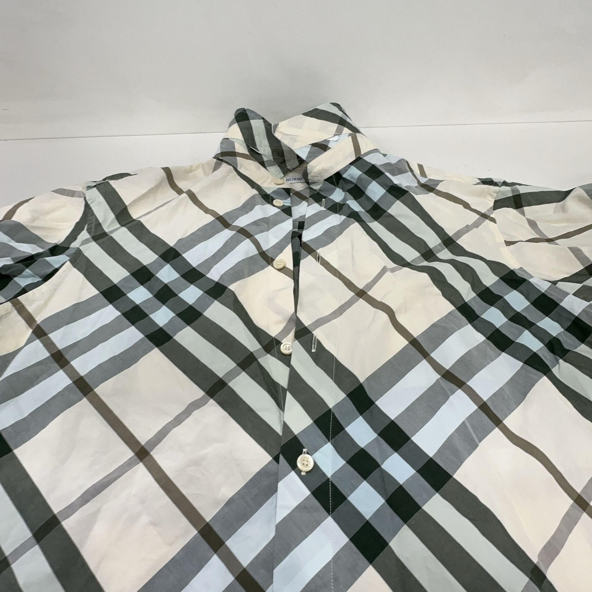 Burberry Burberry Check Print Button Up Shirt Size M Size US M / EU 48-50 / 2 - 7 Thumbnail
