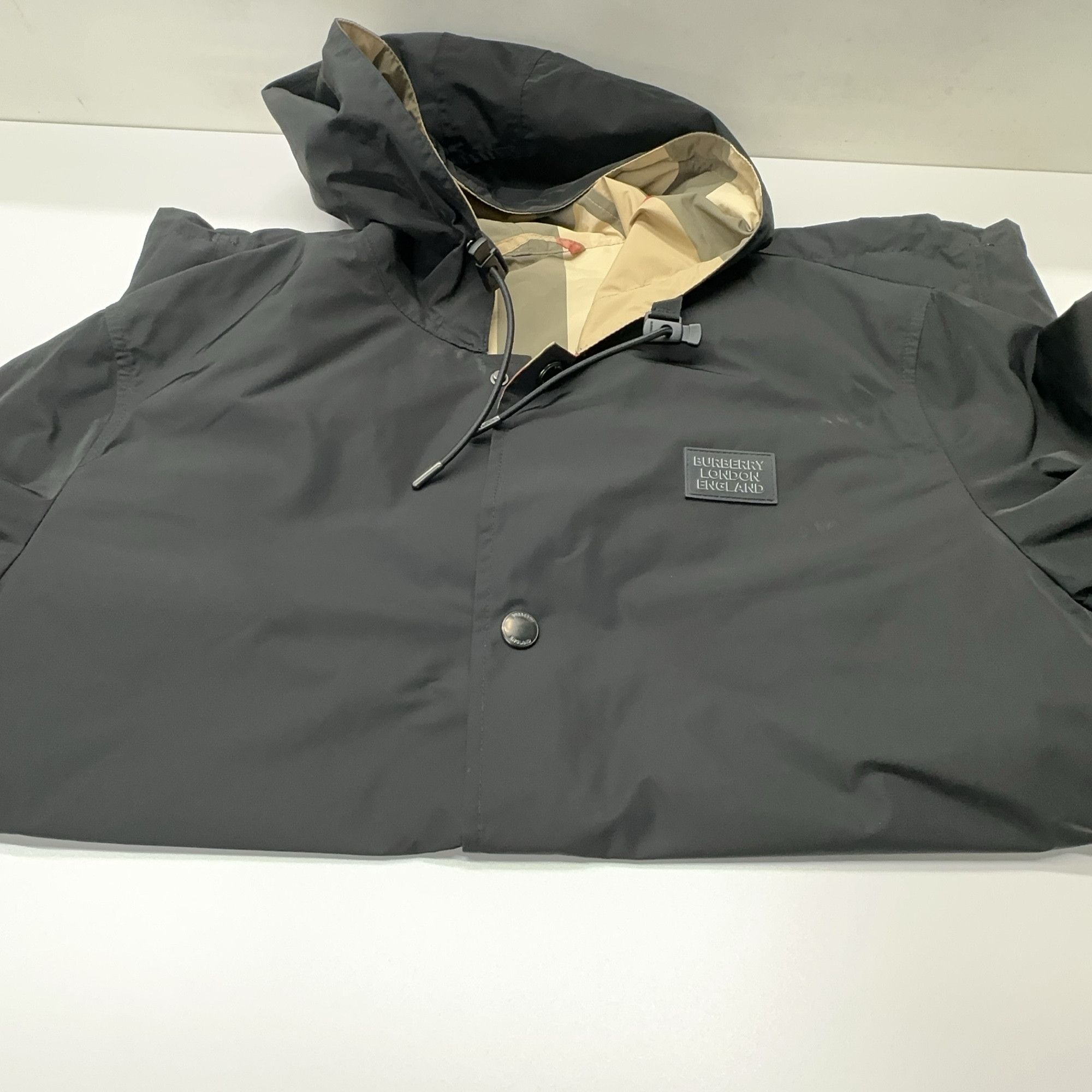 Burberry Burberry Reversible Check Hooded Jacket Size S Size US S / EU 44-46 / 1 - 12 Thumbnail