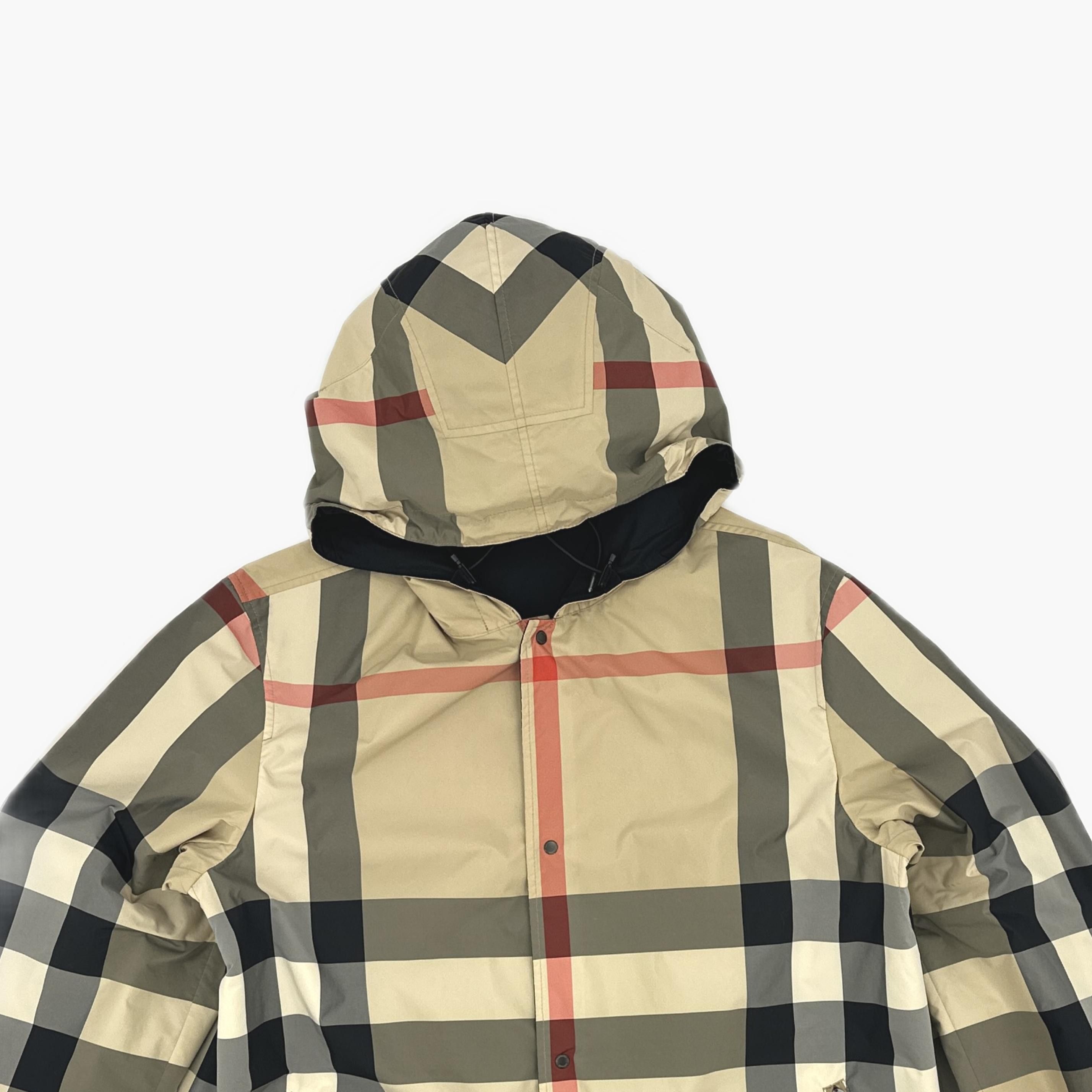 Burberry Burberry Reversible Check Hooded Jacket Size XL Size US XL / EU 56 / 4 - 8 Thumbnail