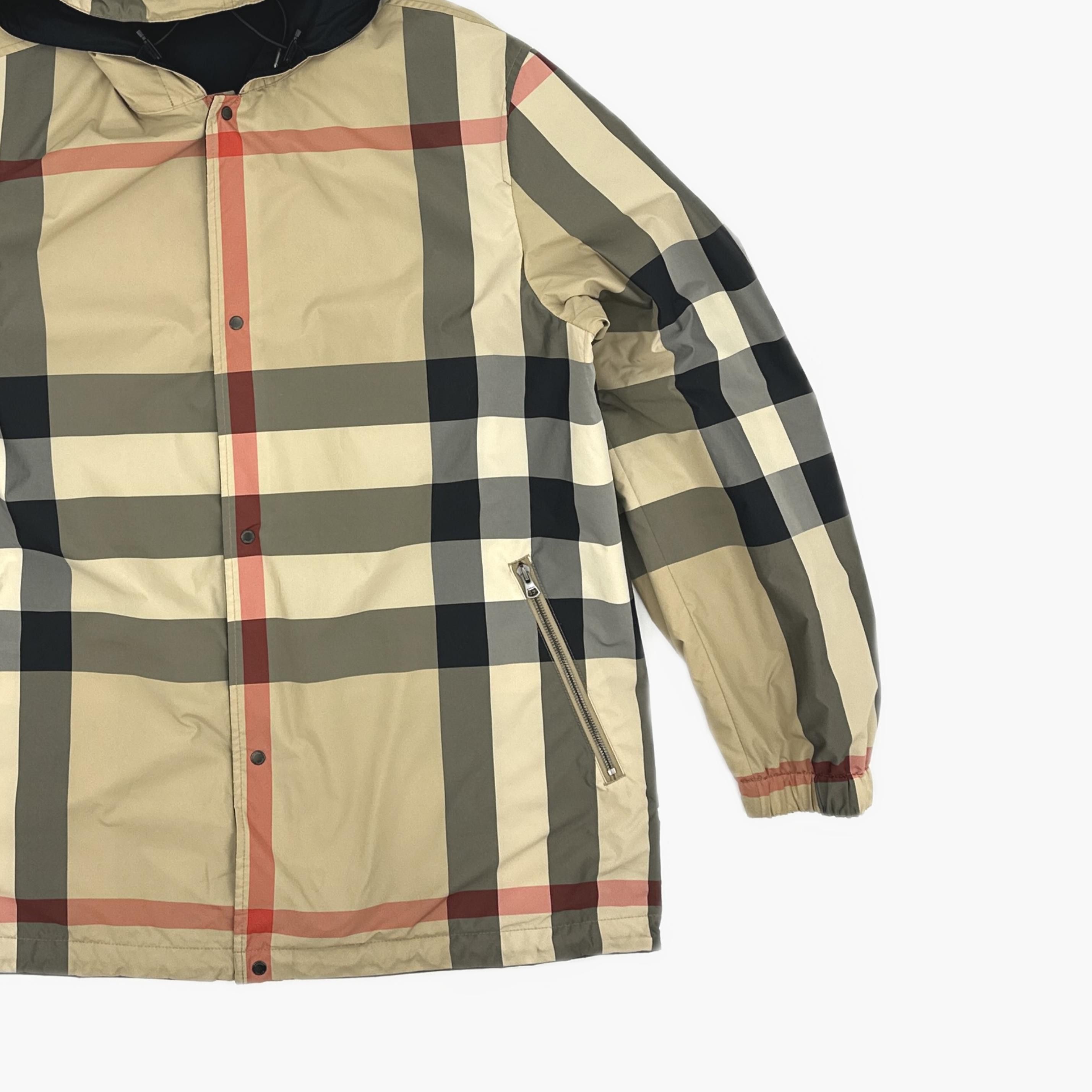 Burberry Burberry Reversible Check Hooded Jacket Size XL Size US XL / EU 56 / 4 - 10 Thumbnail