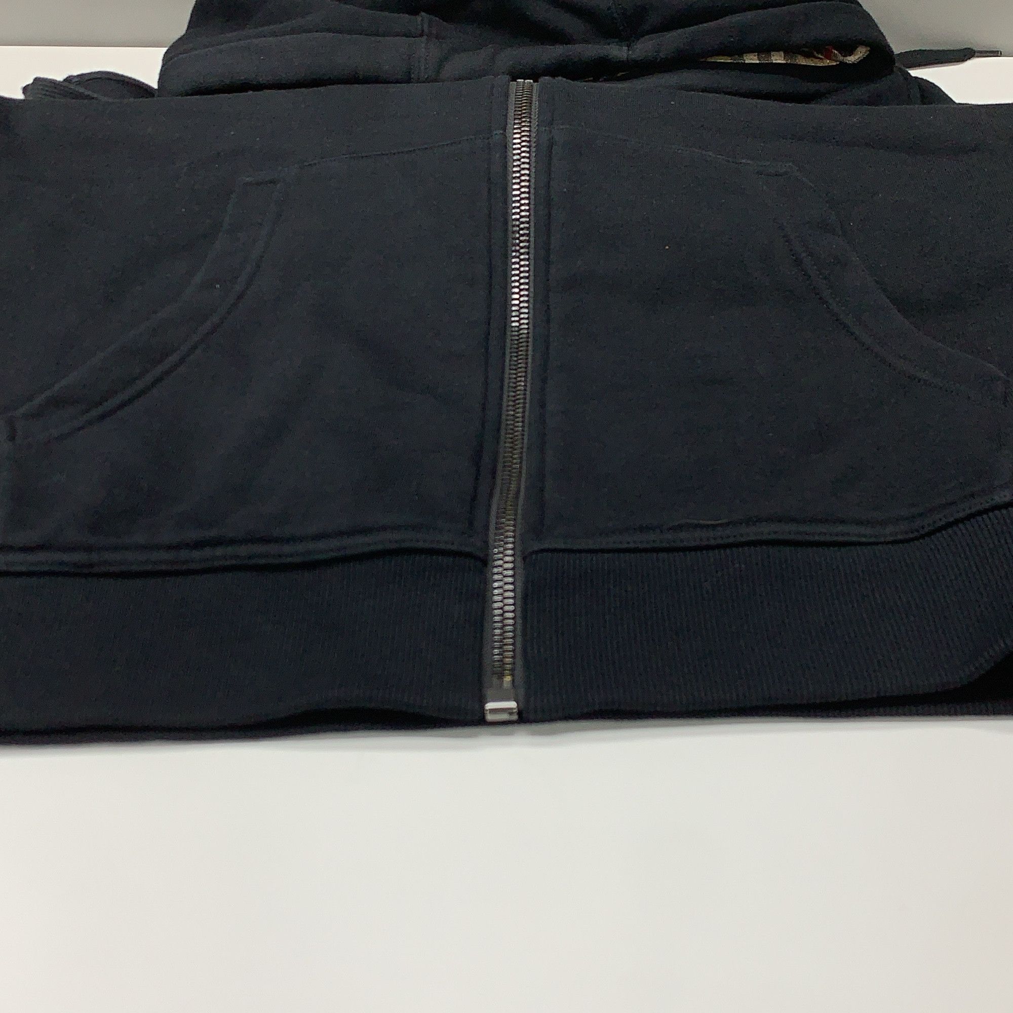 Burberry Burberry Logo Patch Zip Up Hoodie Size M Size US M / EU 48-50 / 2 - 6 Thumbnail