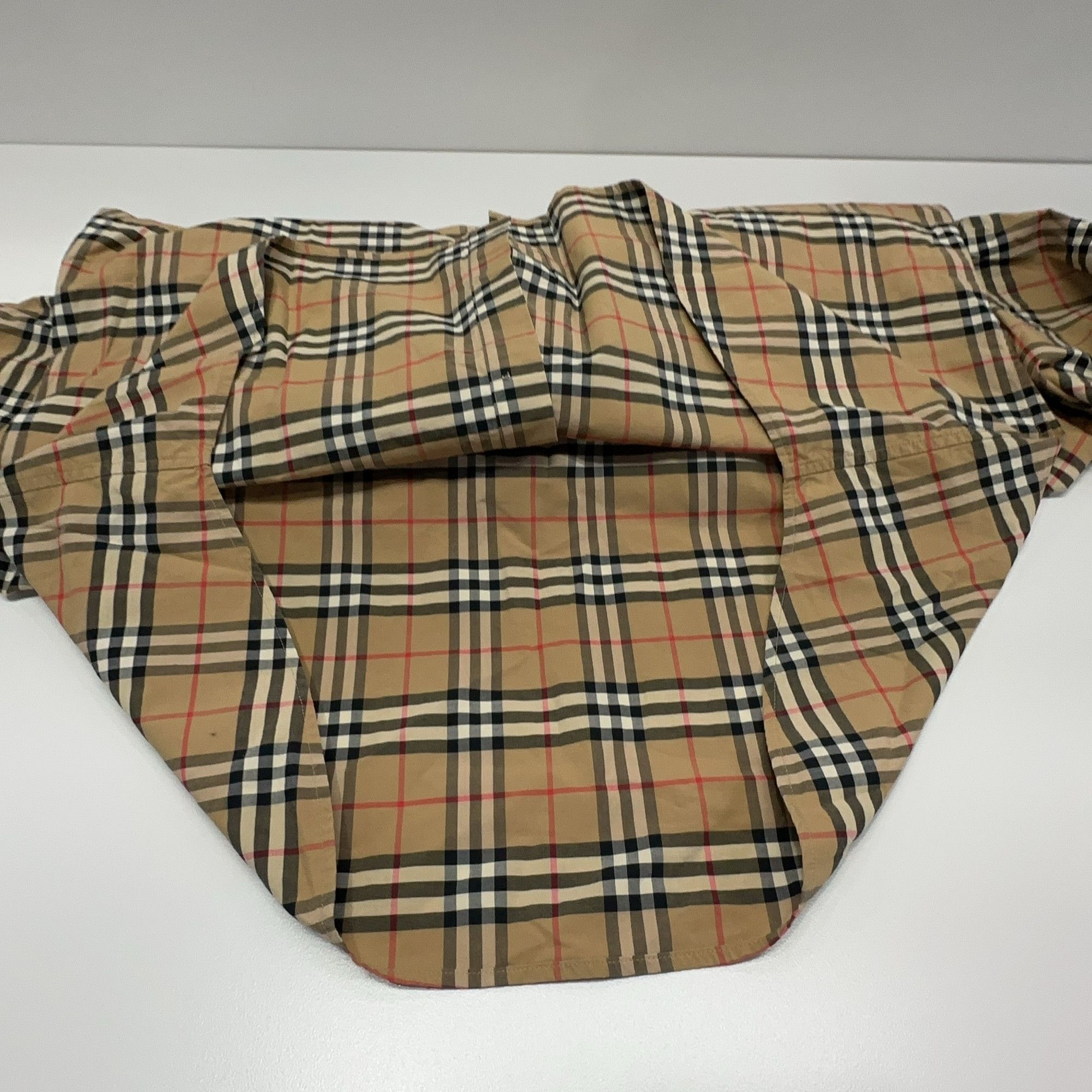 Burberry Burberry Check Button Up Shirt Size L Size US L / EU 52-54 / 3 - 9 Thumbnail