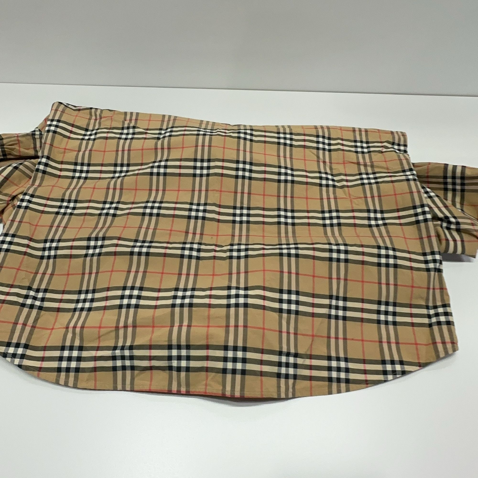 Burberry Burberry Check Button Up Shirt Size L Size US L / EU 52-54 / 3 - 15 Thumbnail