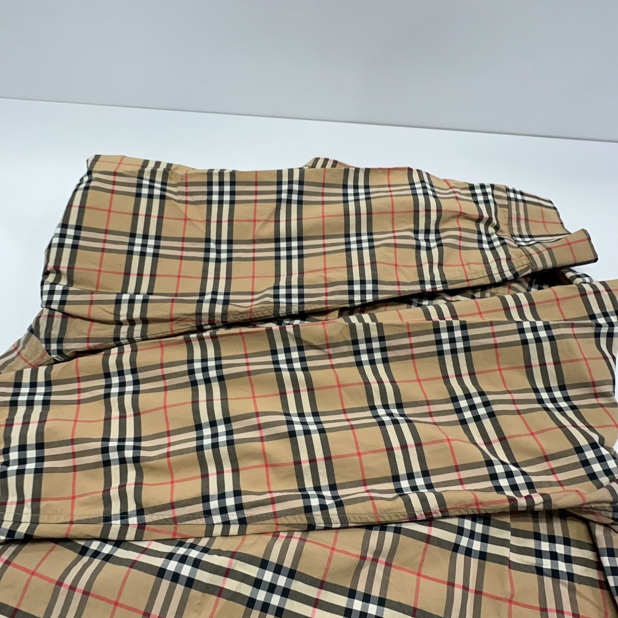 Burberry Burberry Check Button Up Shirt Size L Size US L / EU 52-54 / 3 - 13 Thumbnail