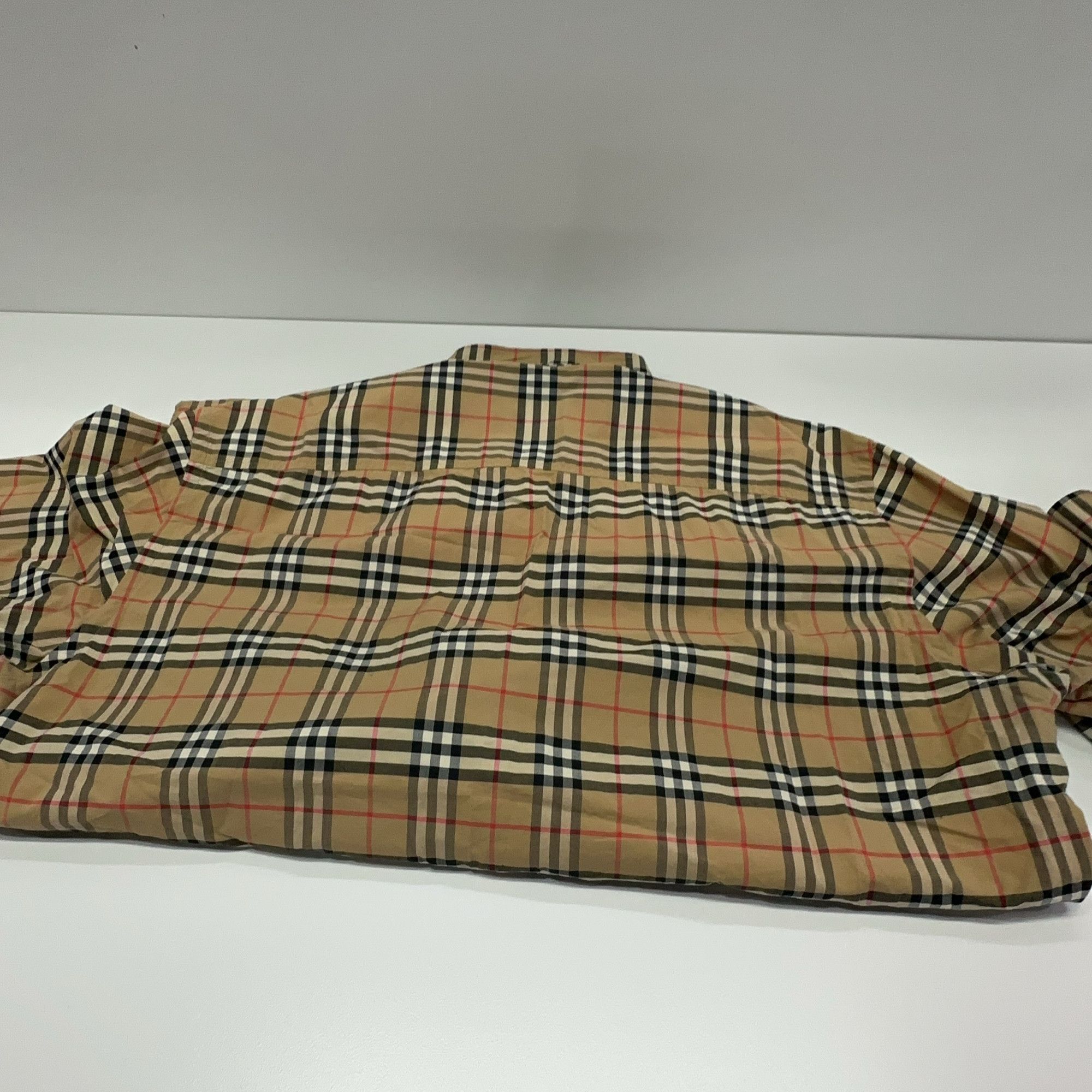 Burberry Burberry Check Button Up Shirt Size L Size US L / EU 52-54 / 3 - 14 Thumbnail
