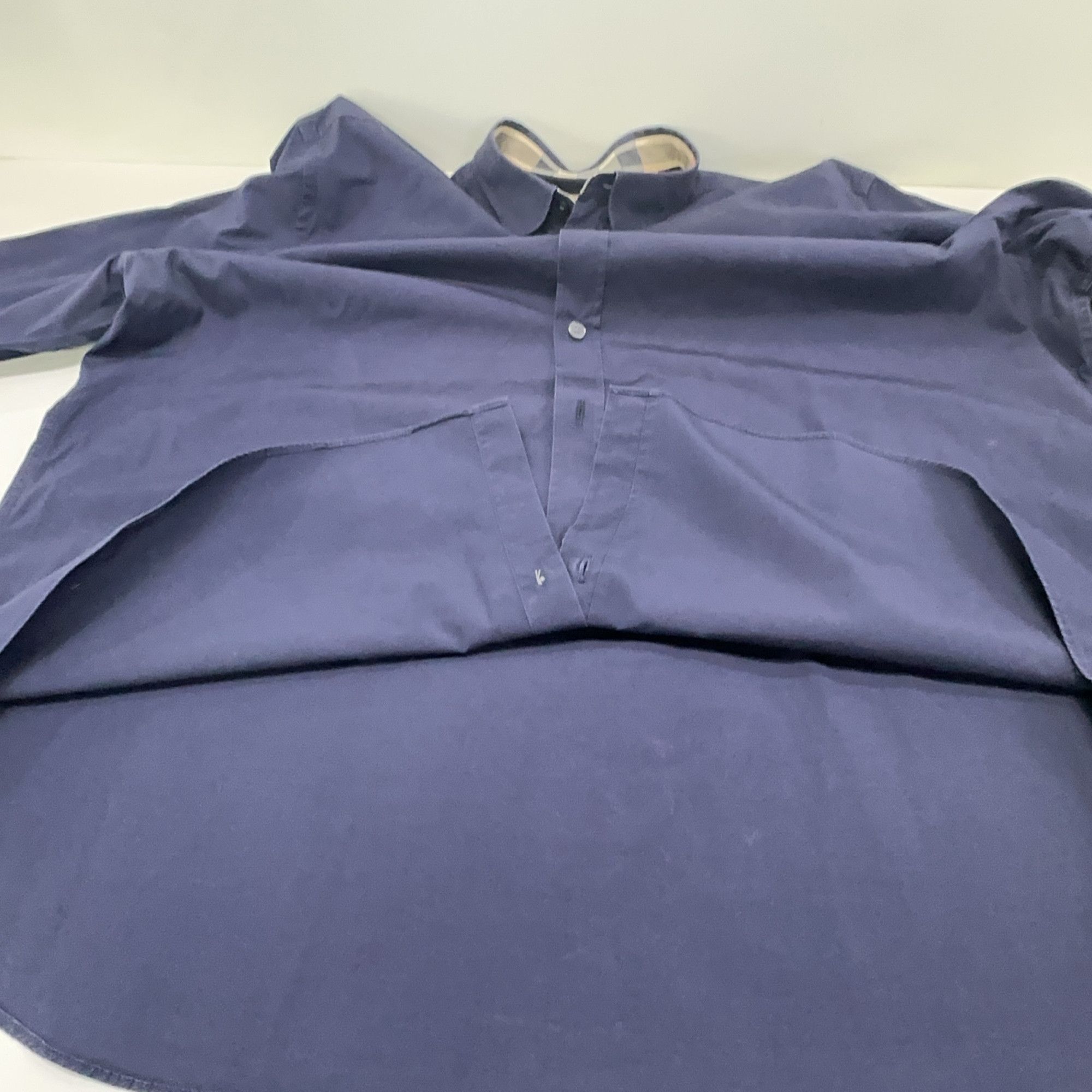 Burberry Burberry Check Lining Button Up Shirt XXXL Size US XXL / EU 58 / 5 - 6 Thumbnail